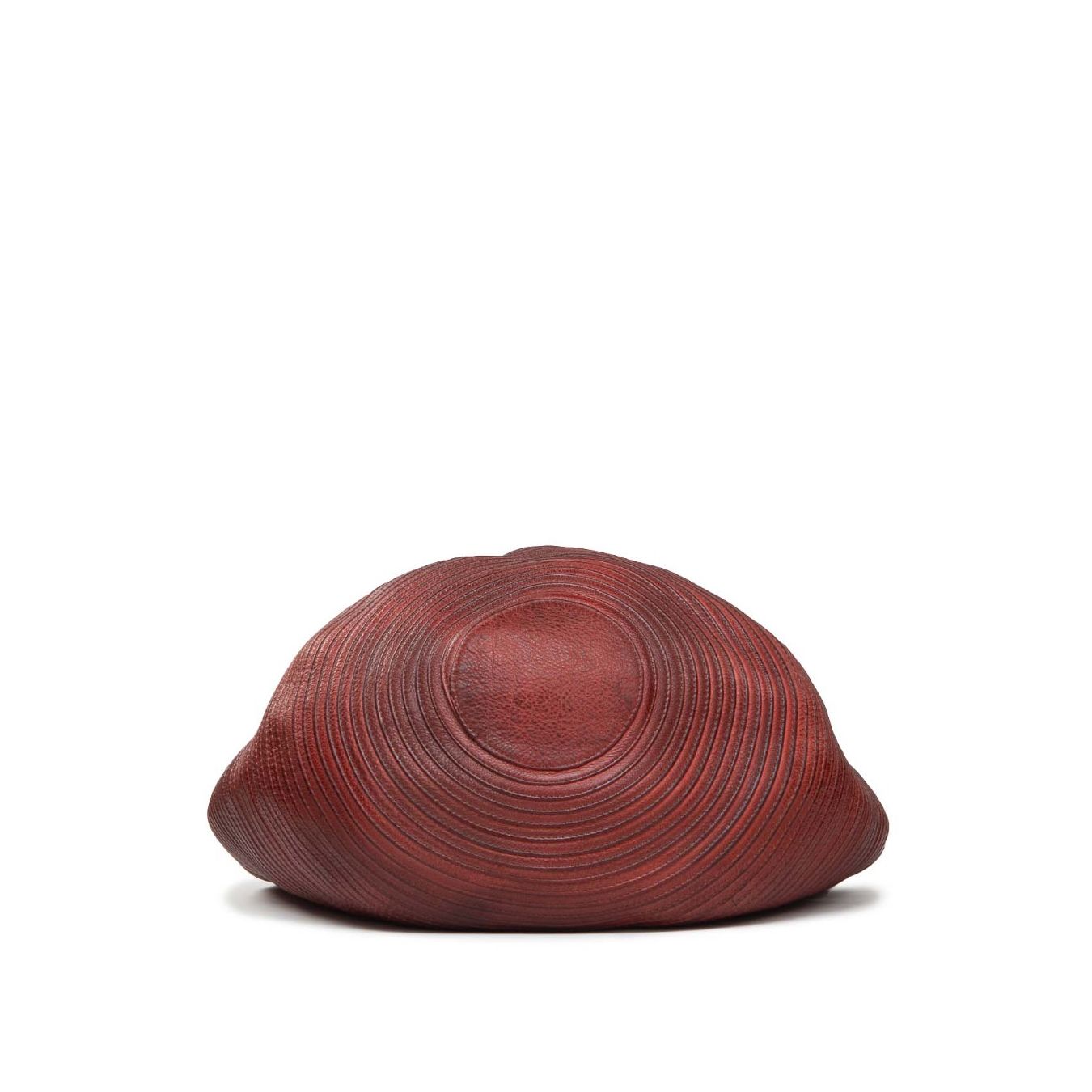 fondo borsa majo in pelle rossa