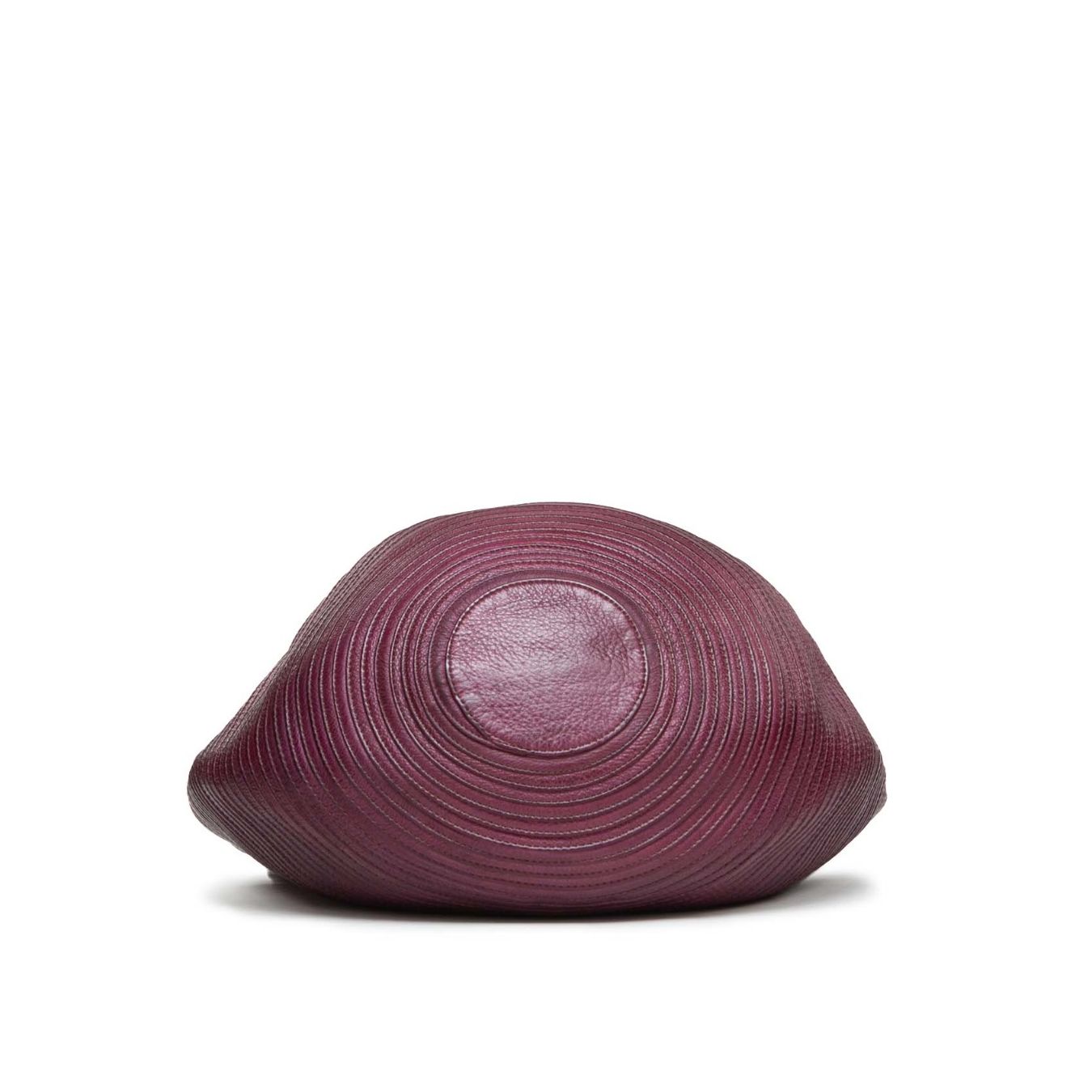 fondo shopper pelle viola