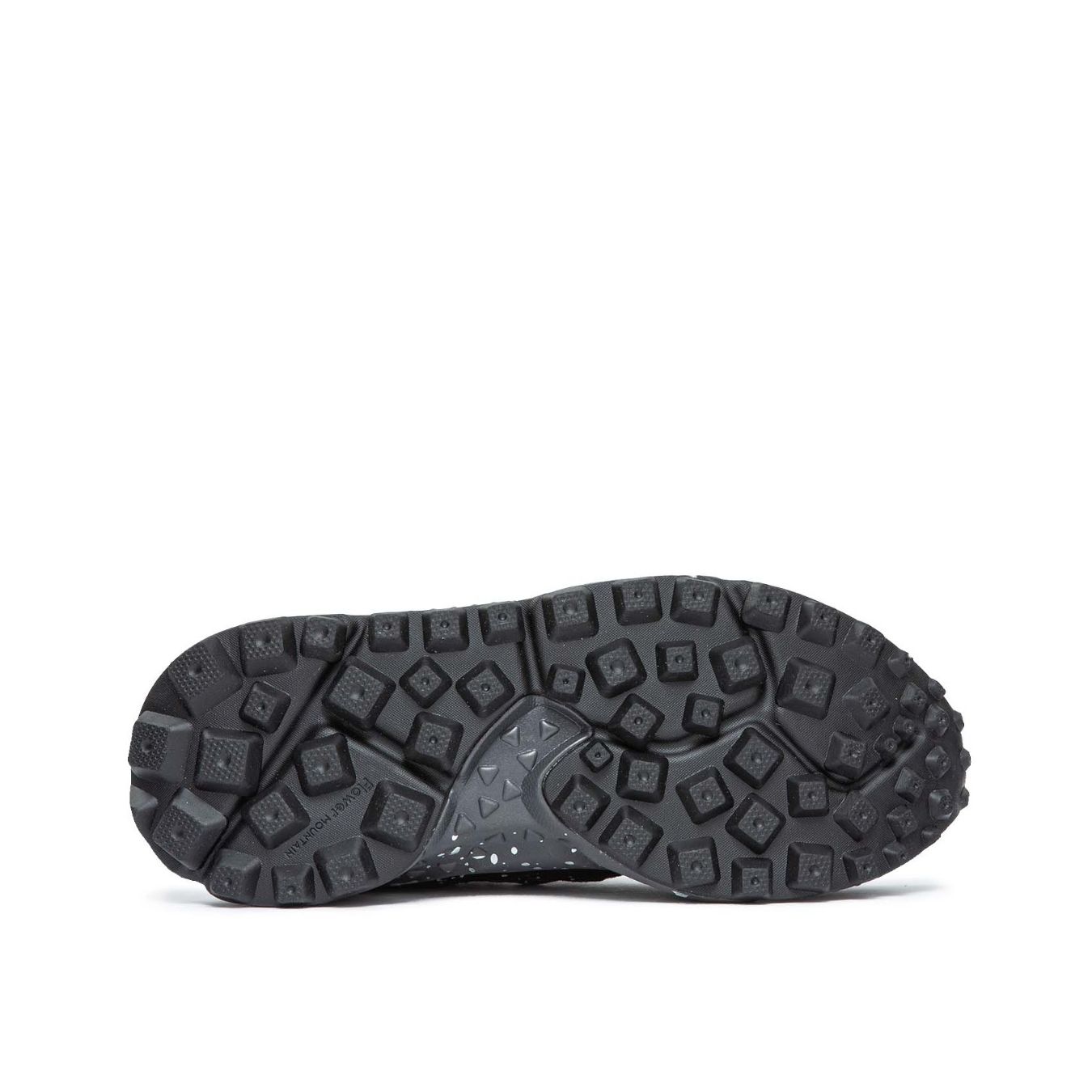 fondo sneakers pelle nera