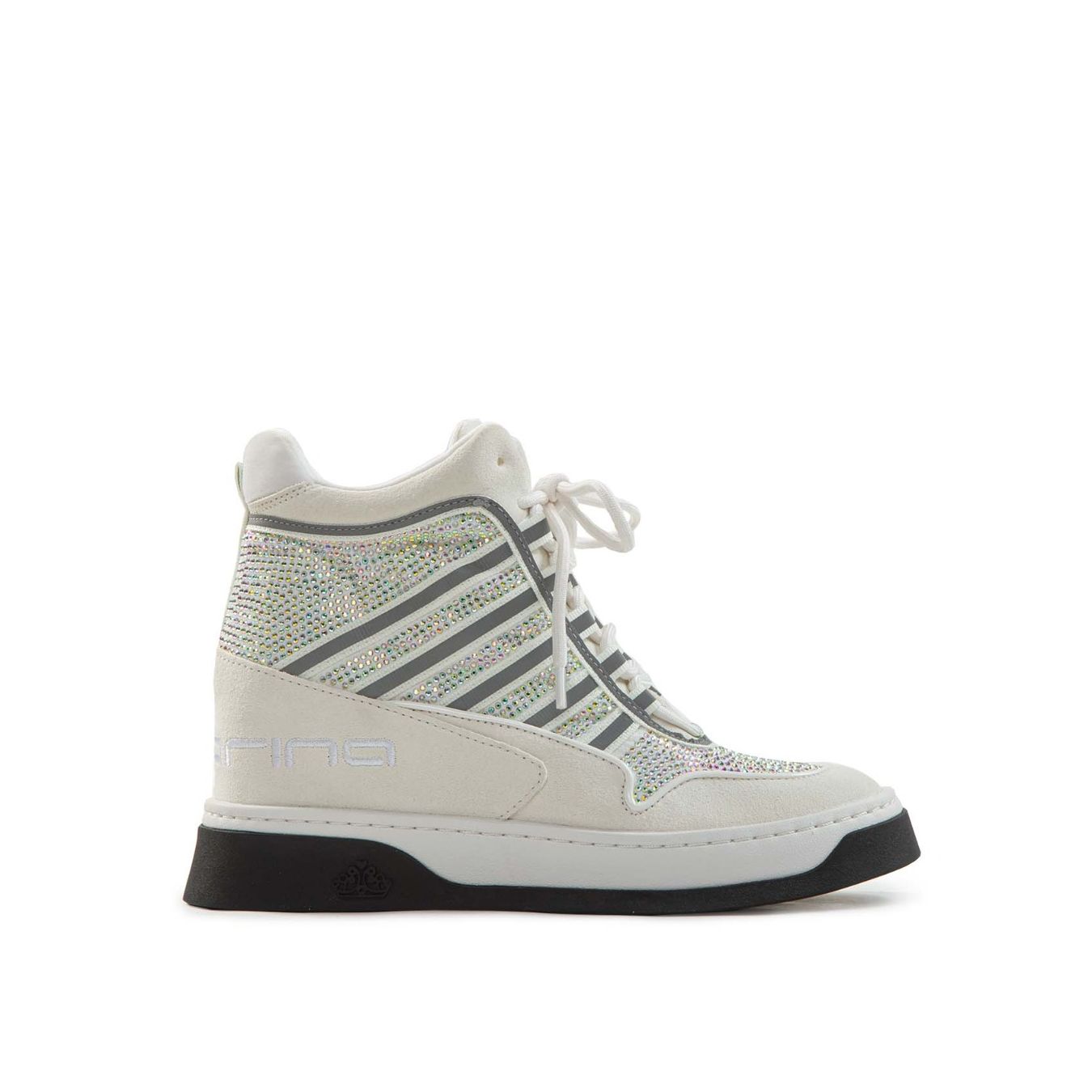 stivaletto DAISY STRASS bianco 