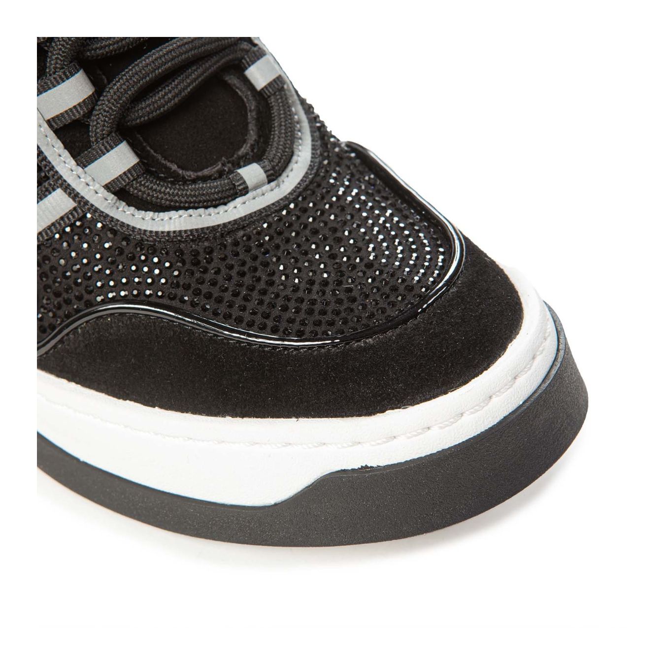 stivaletto DAISY STRASS nero punta