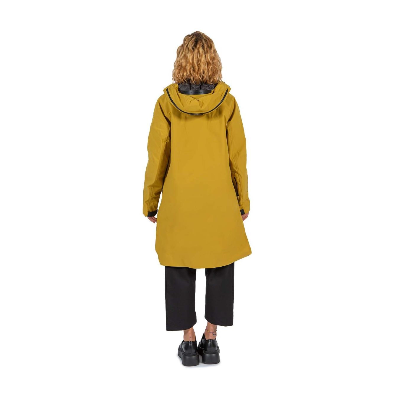 retro krakatau parka giallo