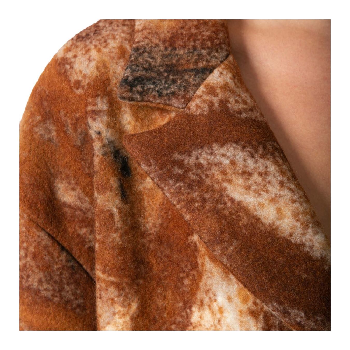 giacca rever cashmere dettaglio