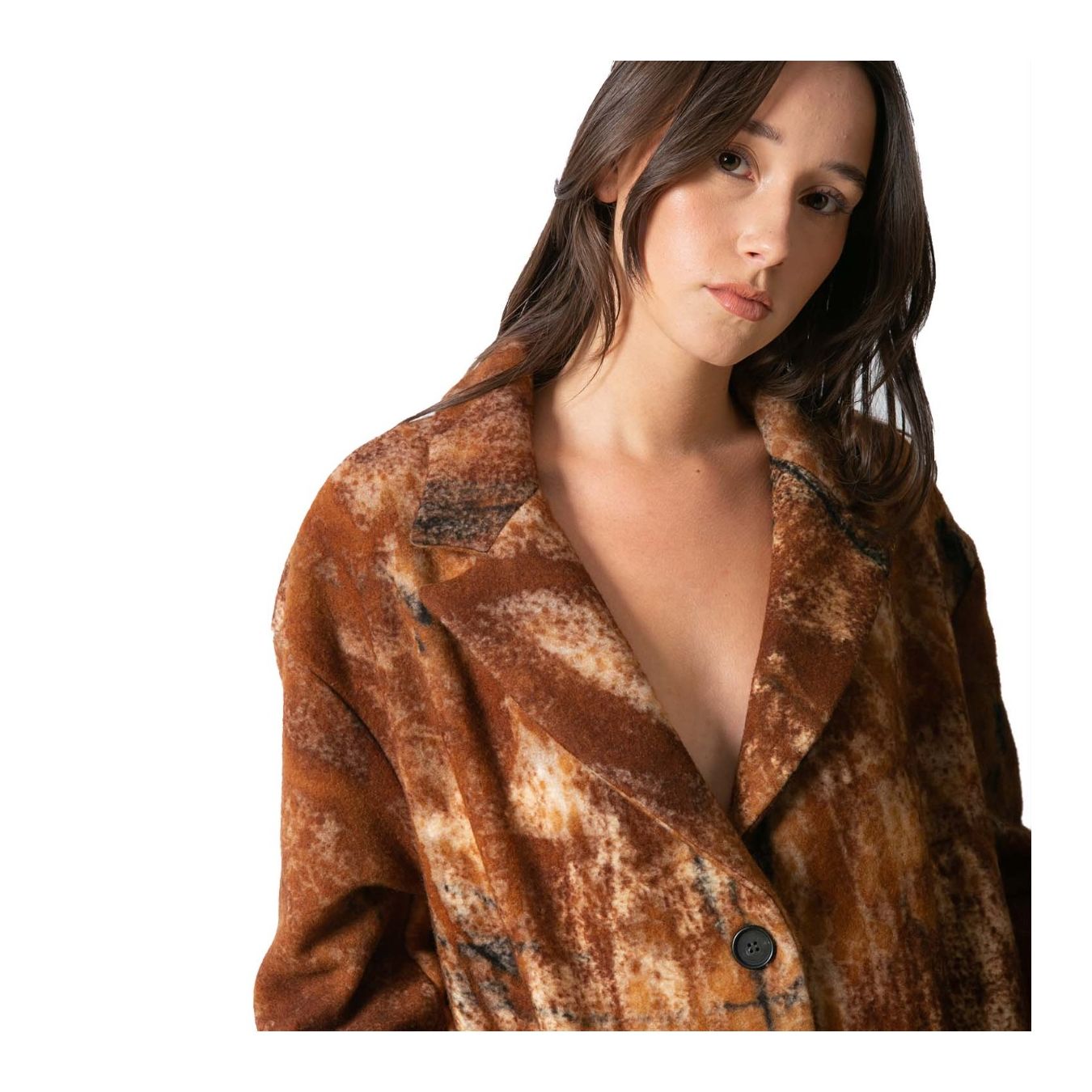 giacca rever cashmere sopra