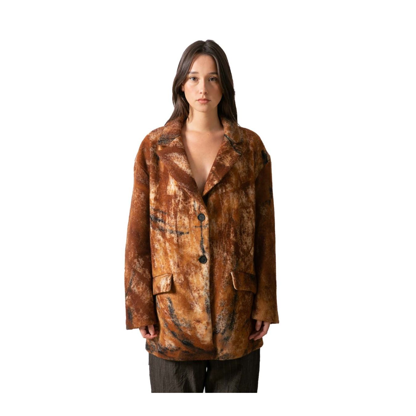 giacca rever cashmere