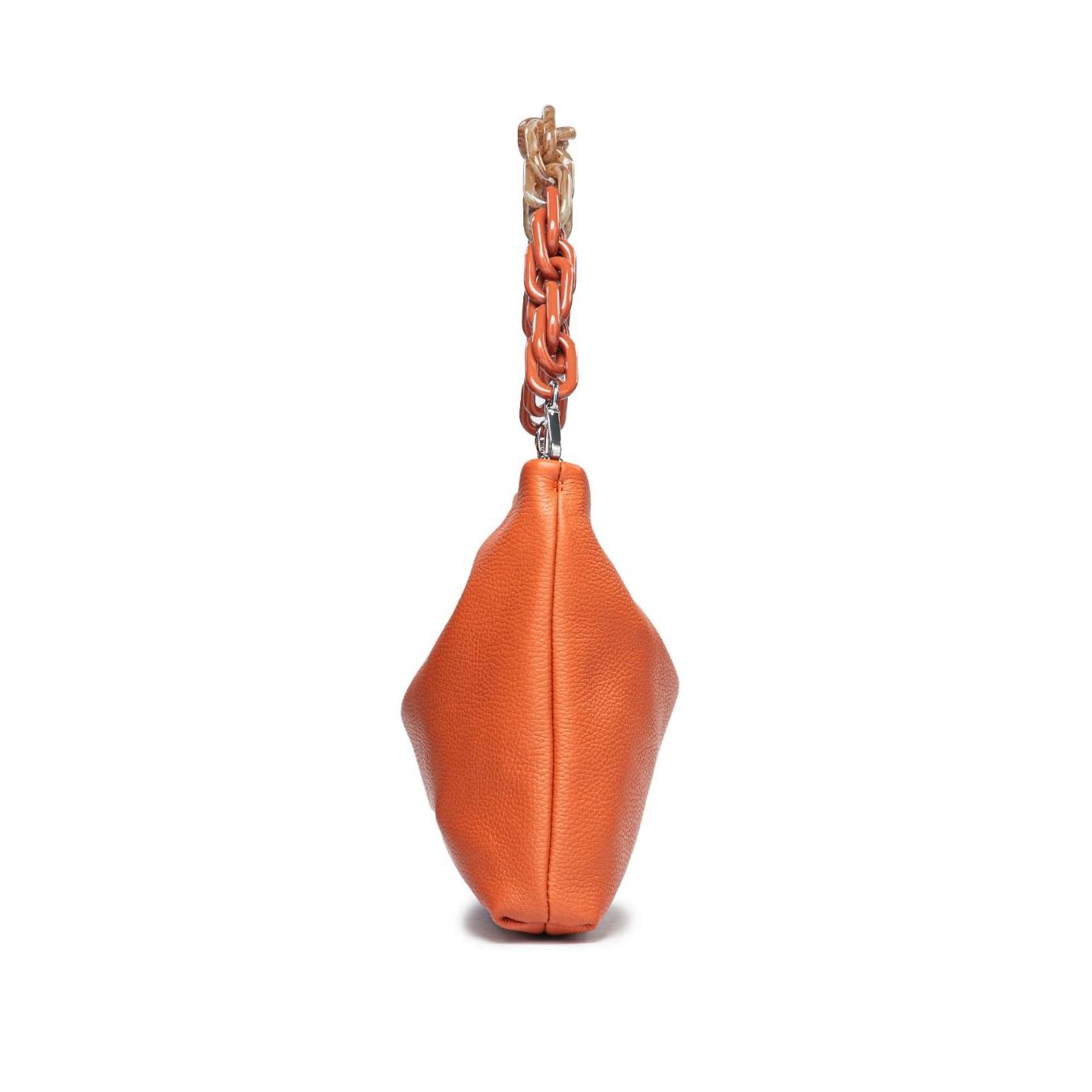 borsa a mano catena resina