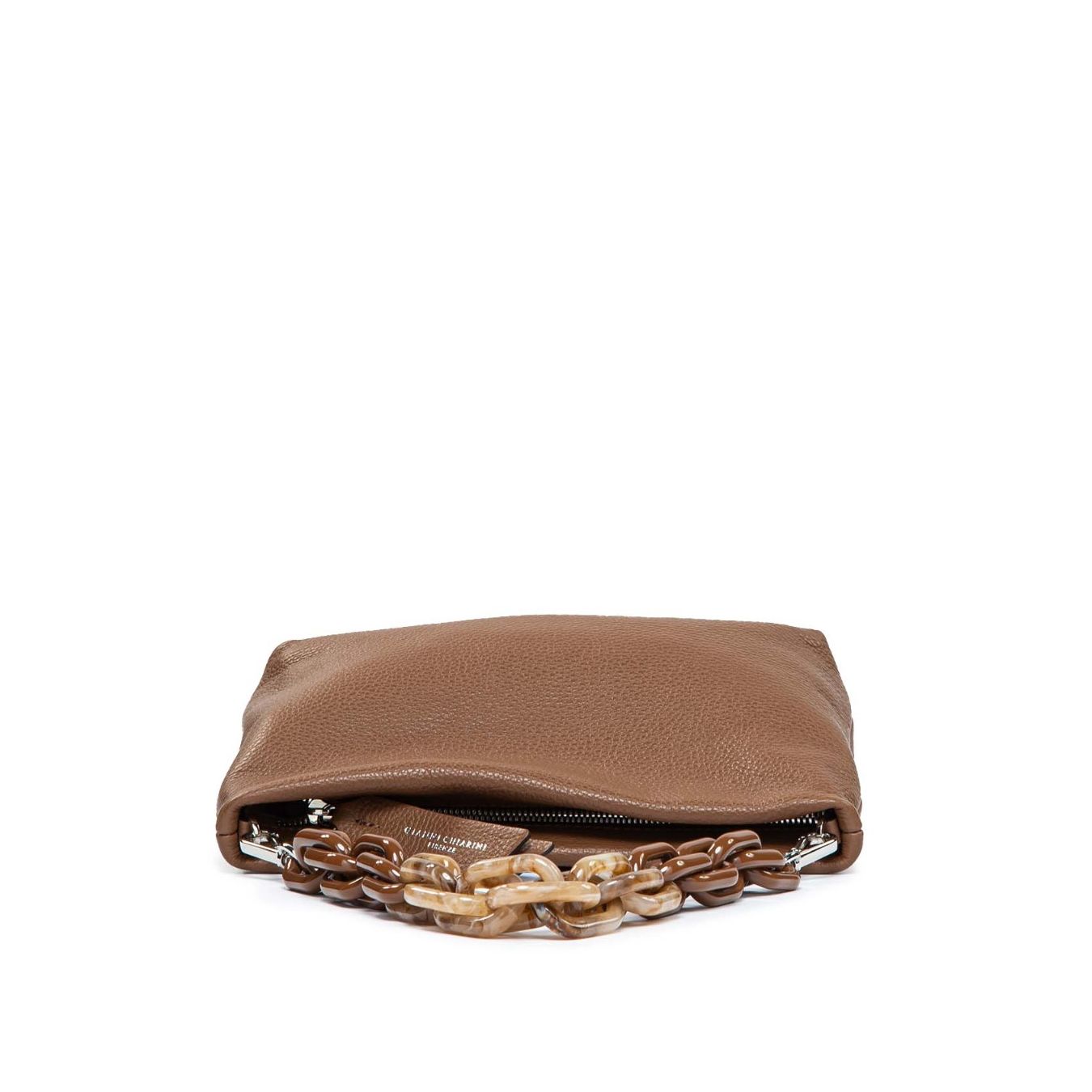 clutch marrone gianni chiarini