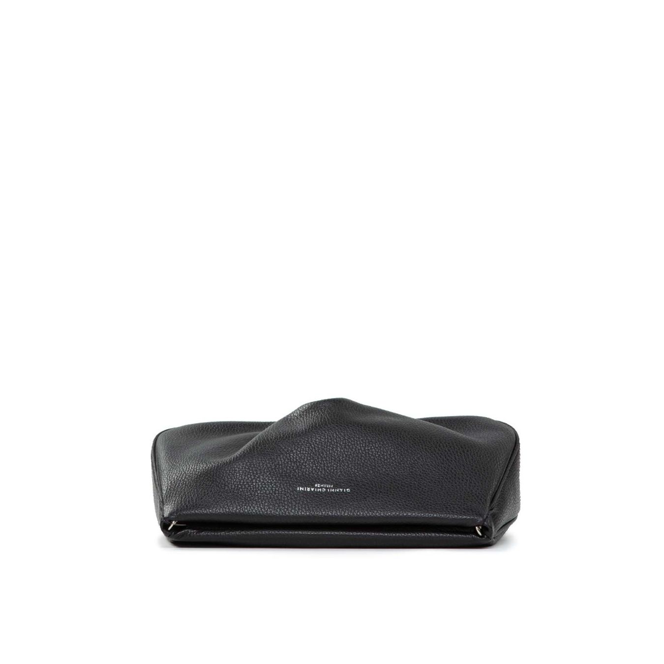 clutch pelle nera