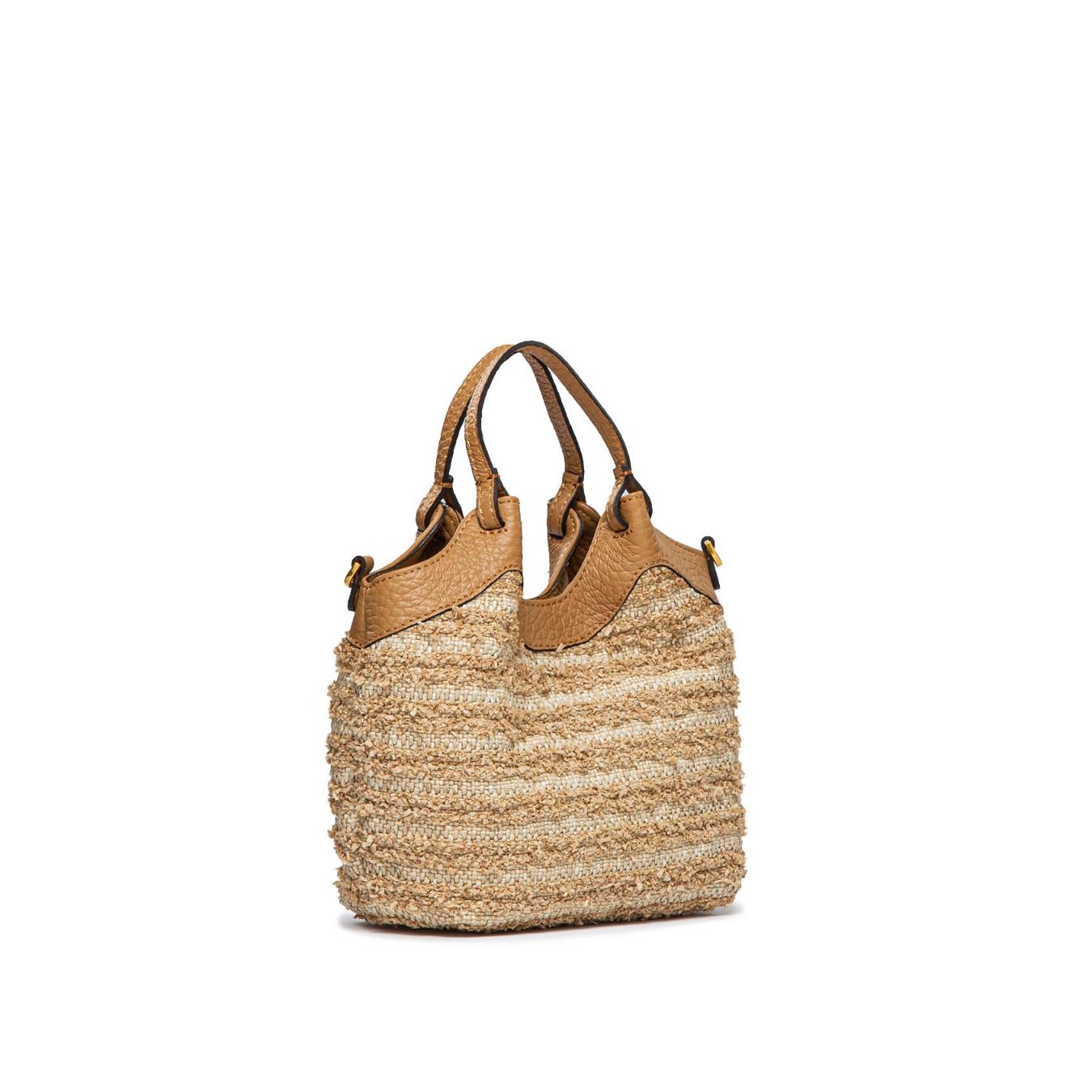 borsa shopper MINI DUA in paglia nature