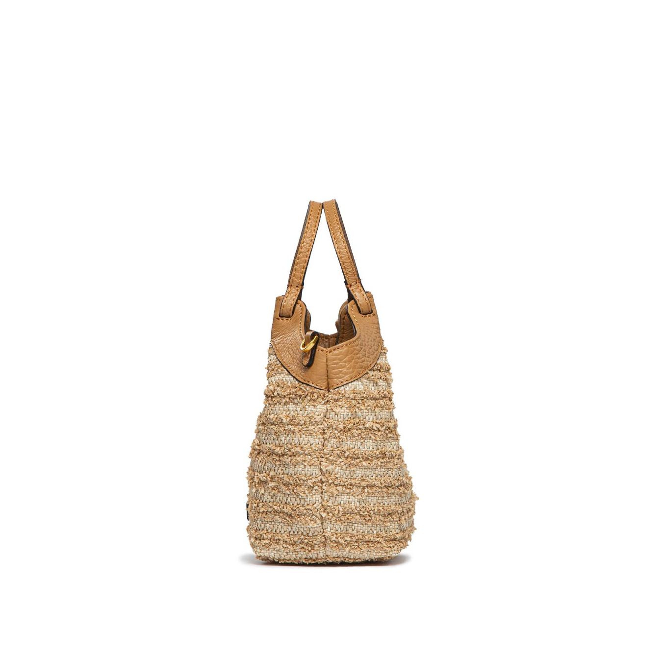 lato shopper MINI DUA in paglia nature