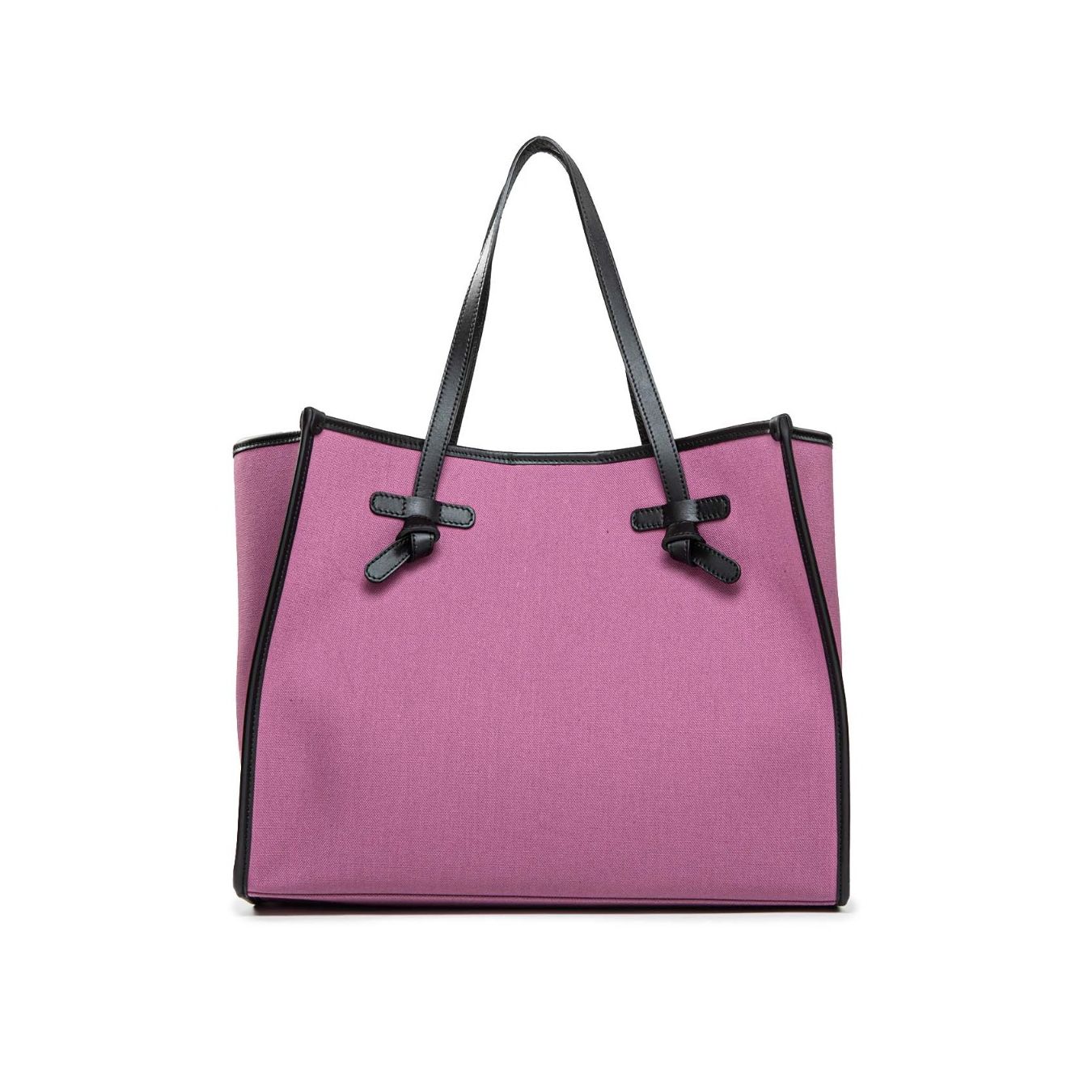 Gianni Chiarini Shopper Marcella Carry Over Tessuto Purple Safari Frontale