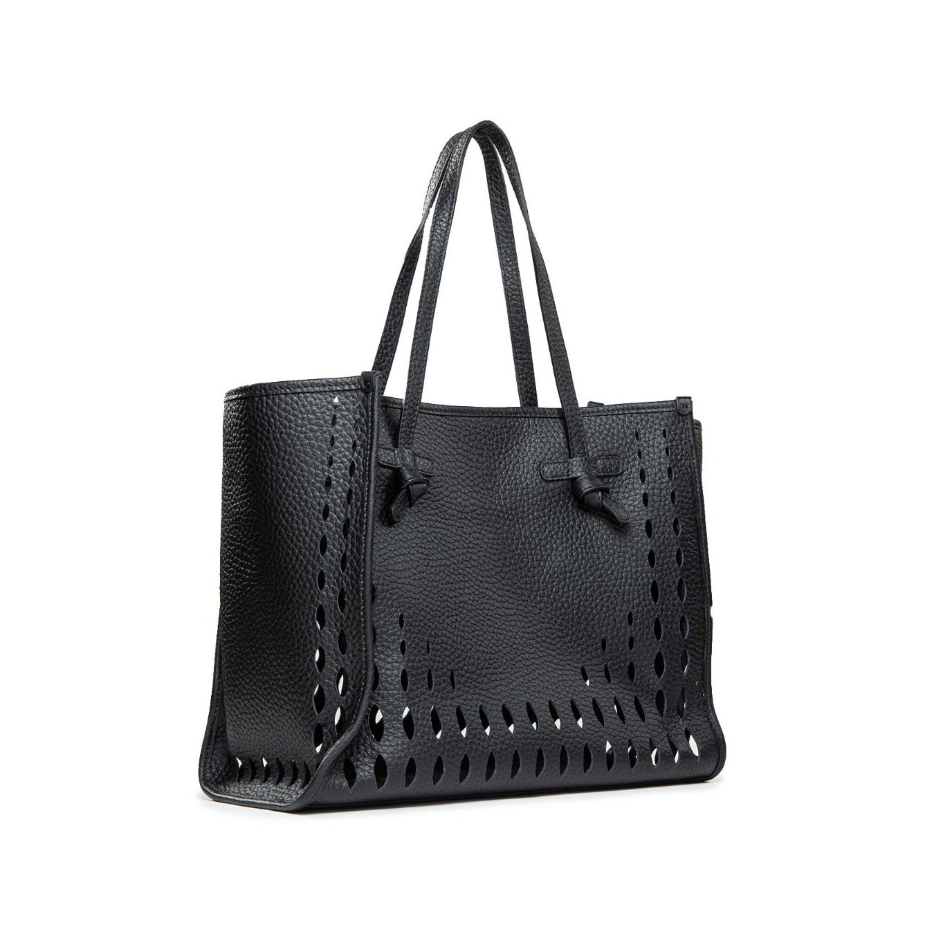 GIANNI CHIARINI borsa MARCELLA in pelle nera