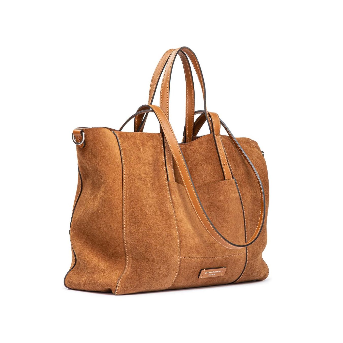 shopping bag superlight cuoio