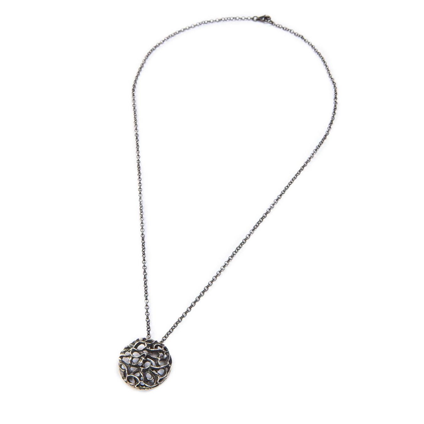 collana barocco in argento