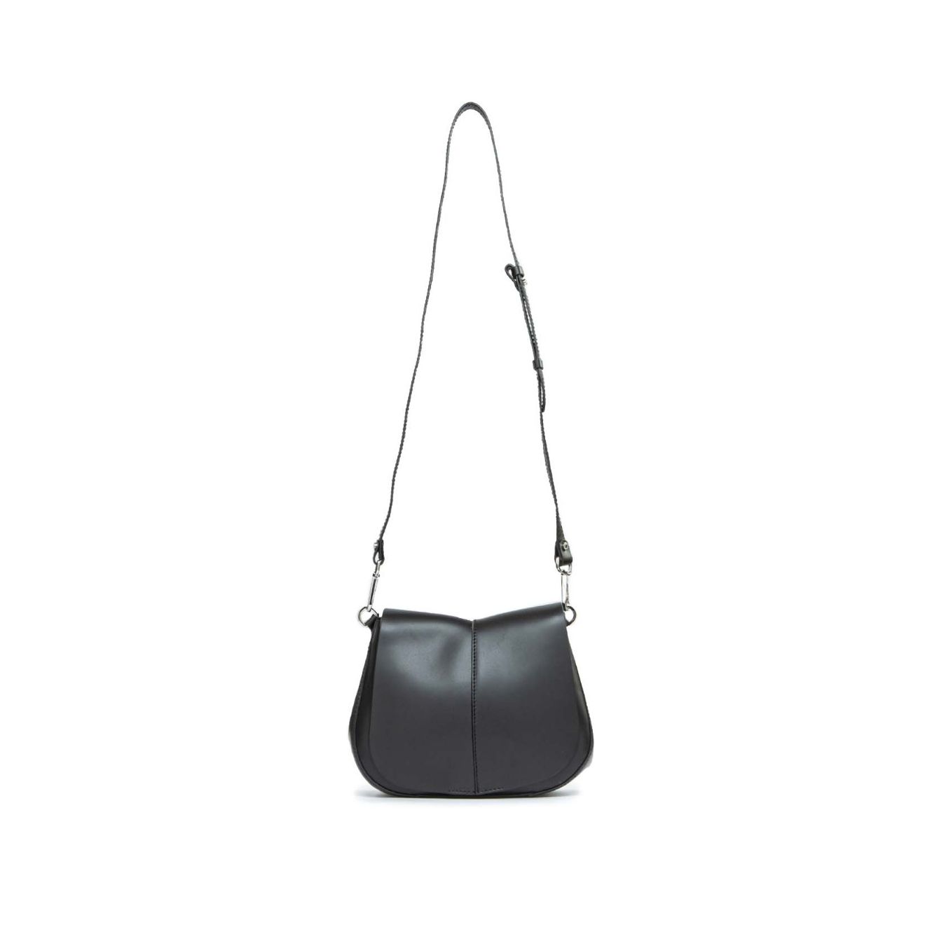 tracolla borsa nera helena round 