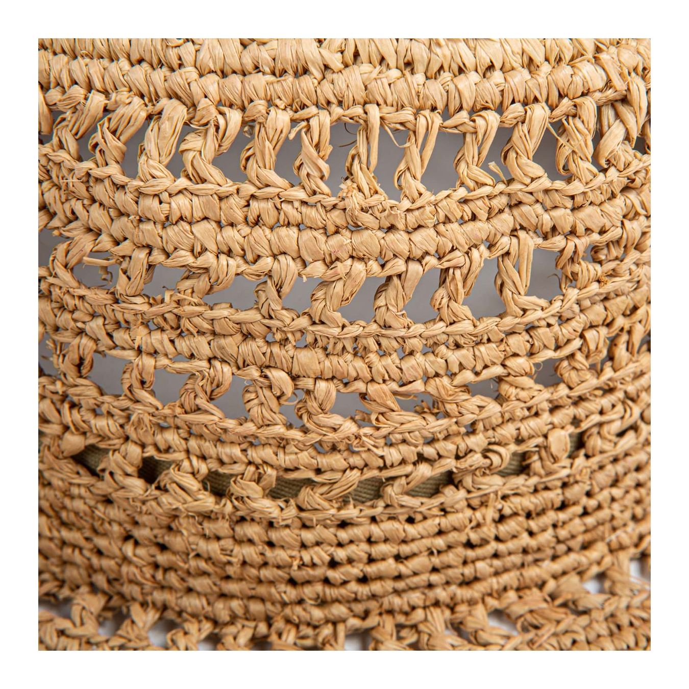 ibeliv falda LALAO in paglia beige dettaglio