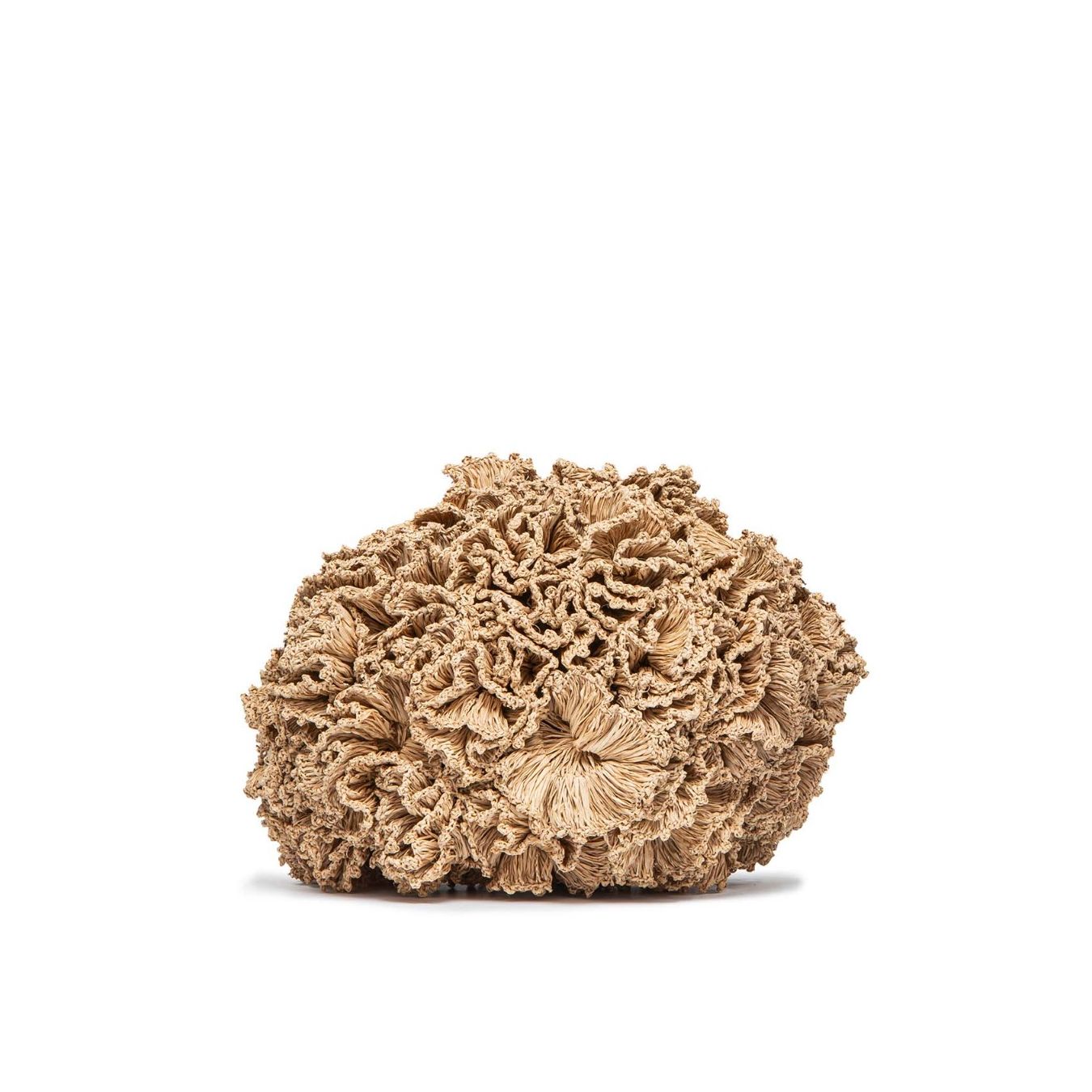 ibeliv shopper CORAL in paglia sabbia