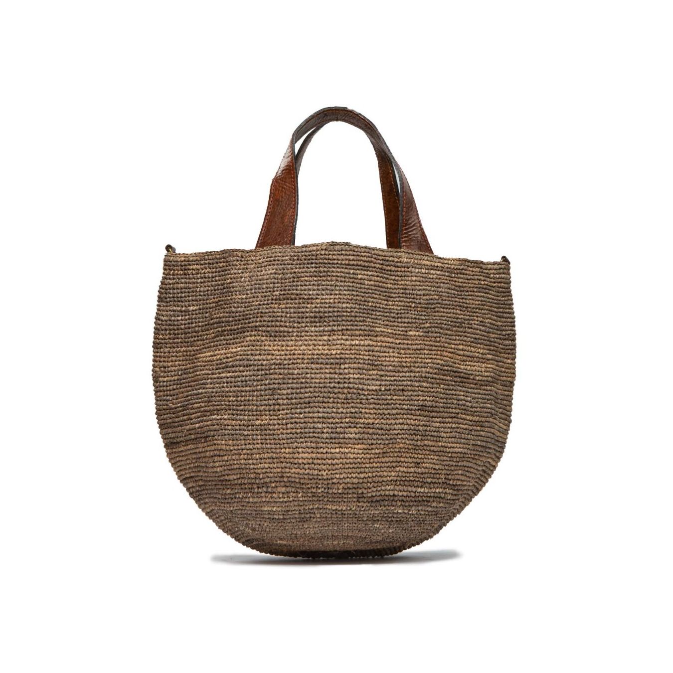 ibeliv shopper MIROZY in paglia dark tè 