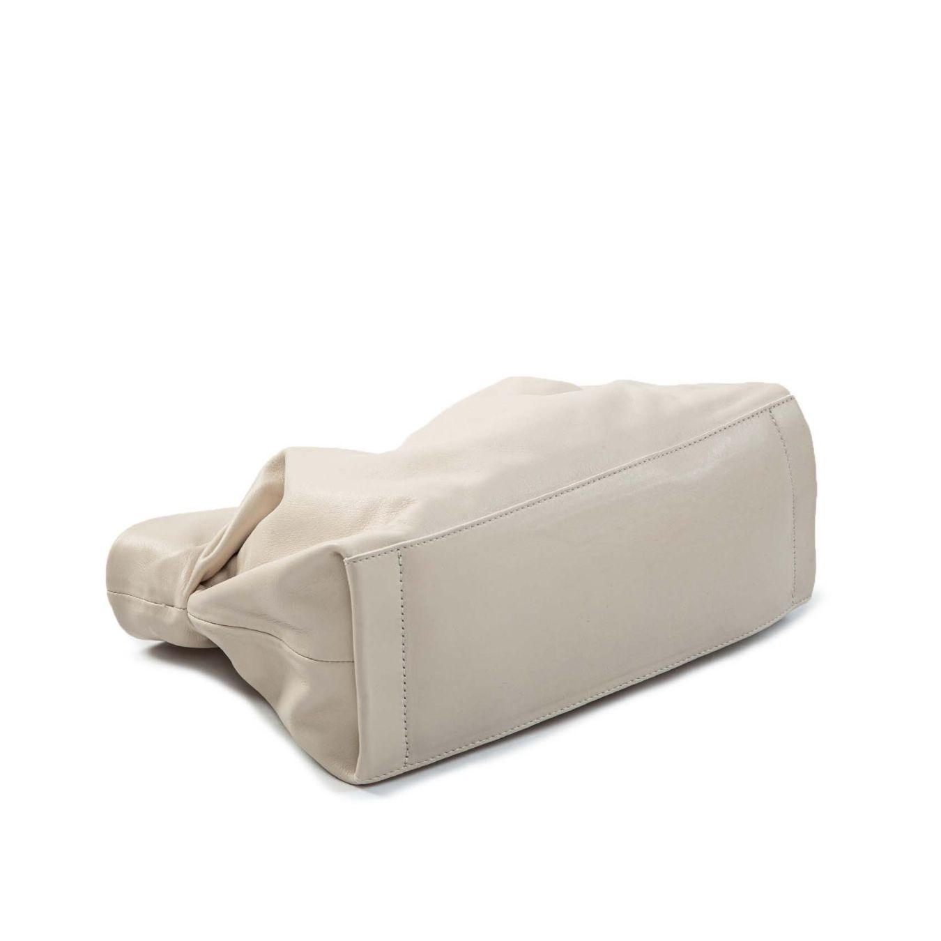 clutch in pelle osso sotto