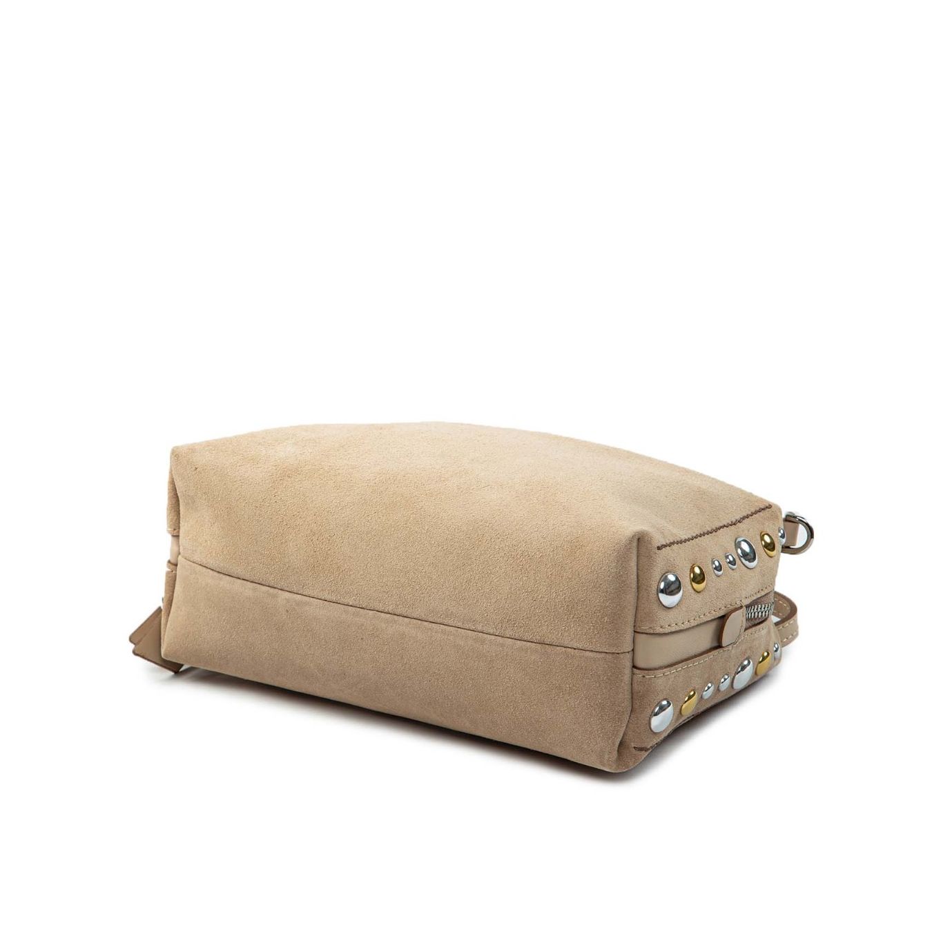 bauletto ALIFA borchie laterali nude sotto