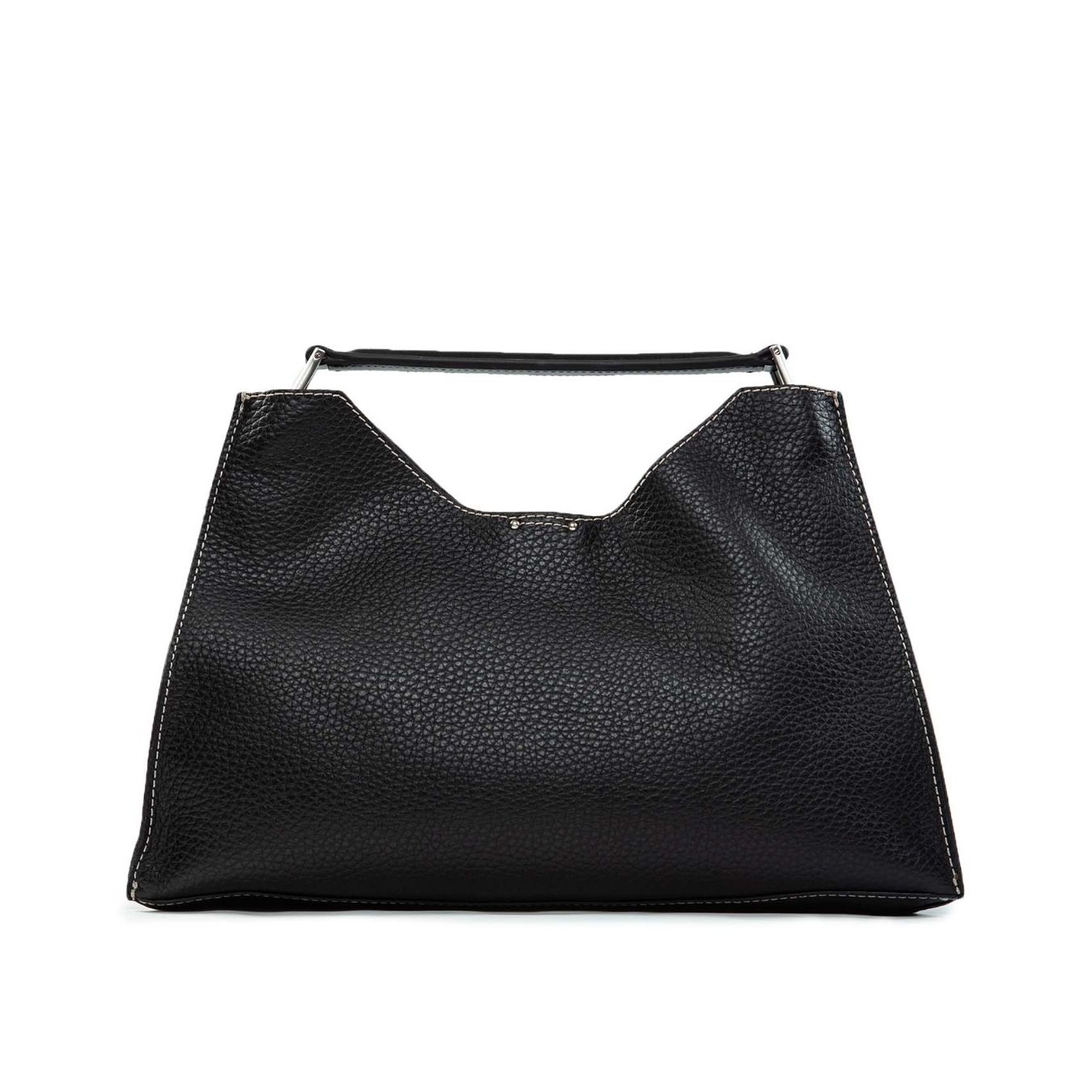 monospalla AURORA in pelle nera