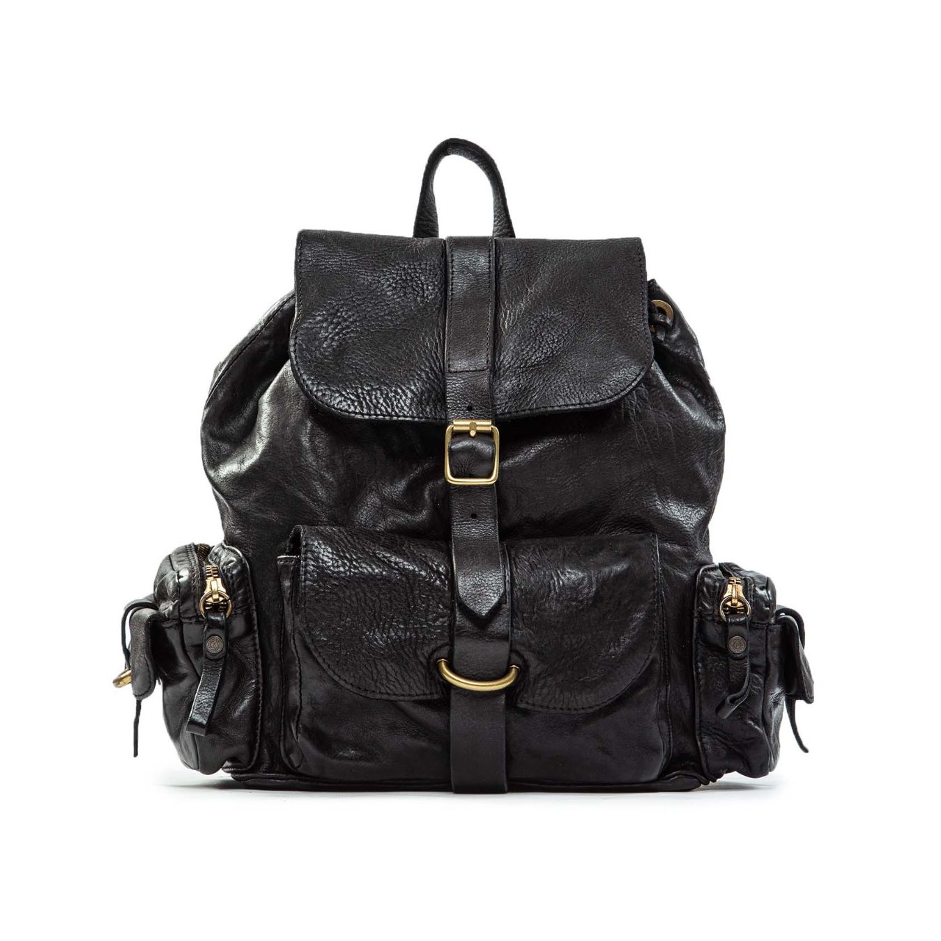 zaino KAREN in pelle nera