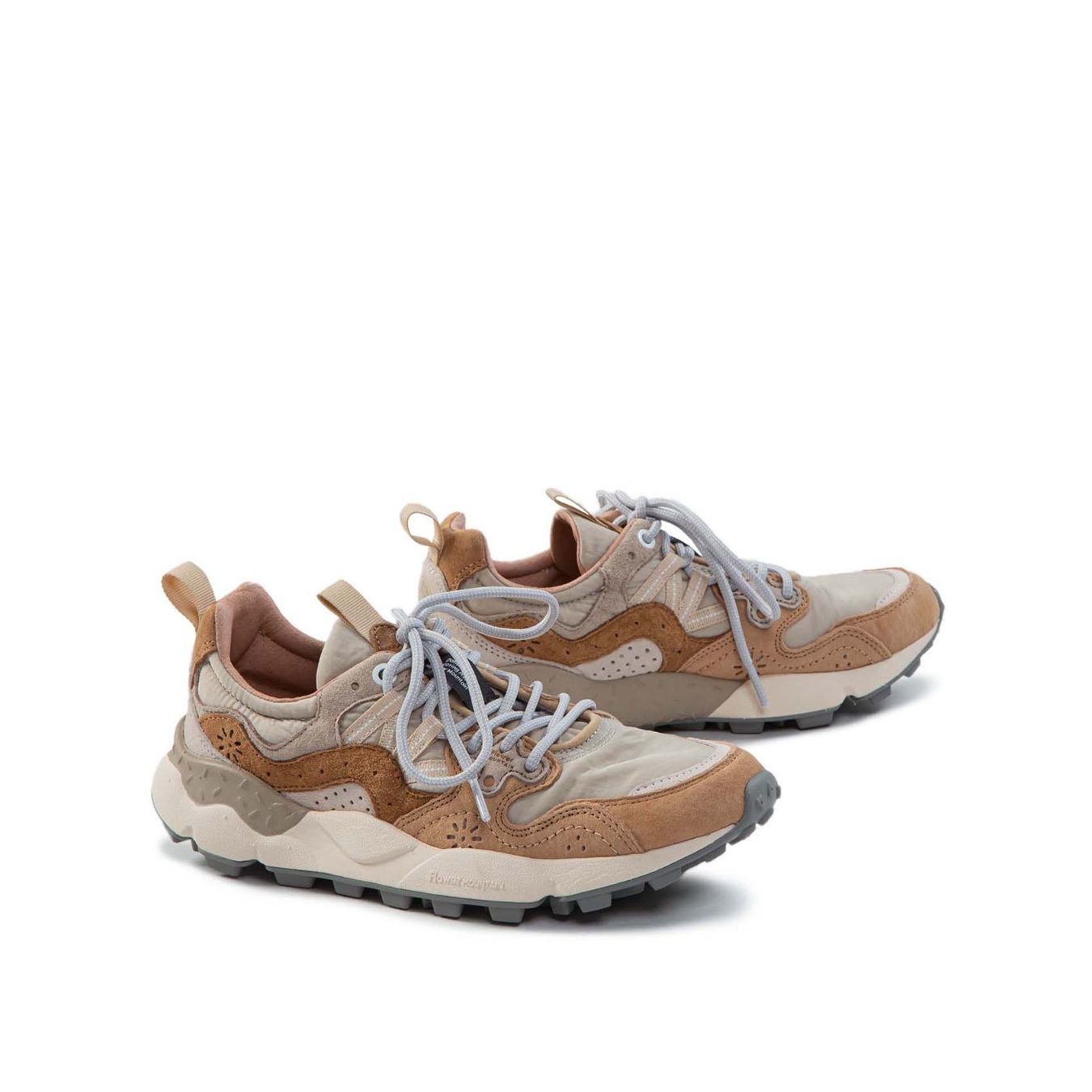sneakers YAMANO con inserti beige 