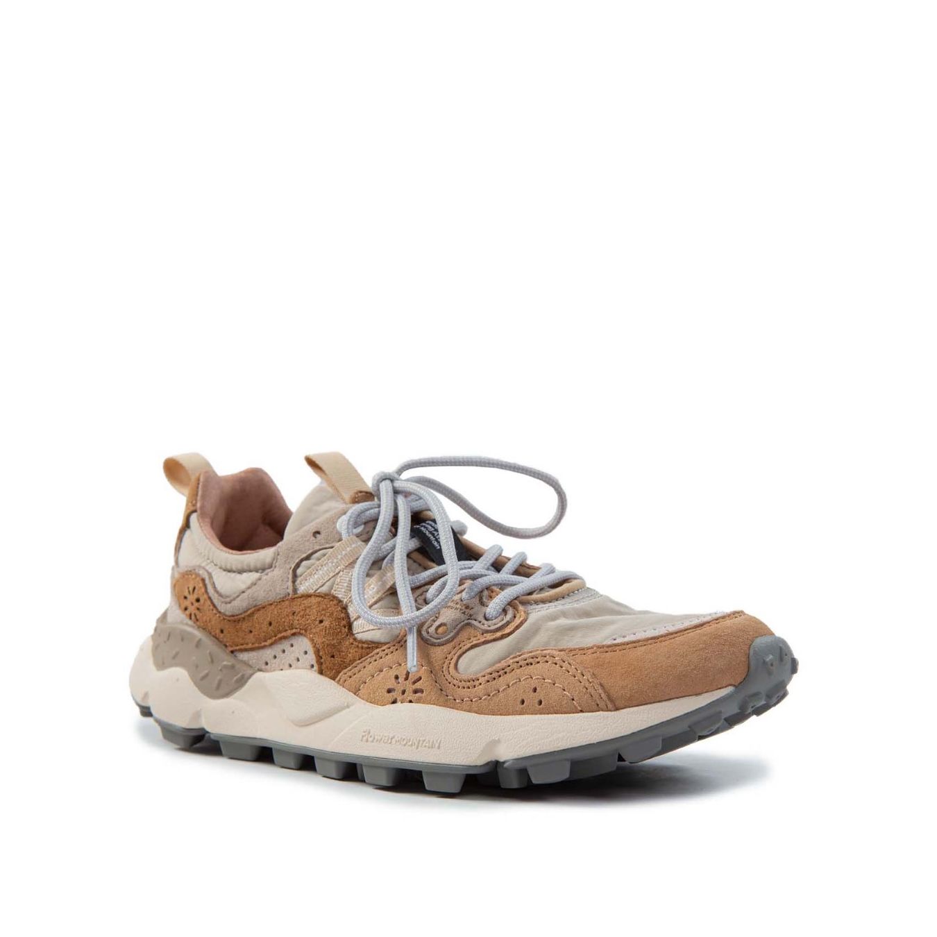 sneakers YAMANO con inserti beige 