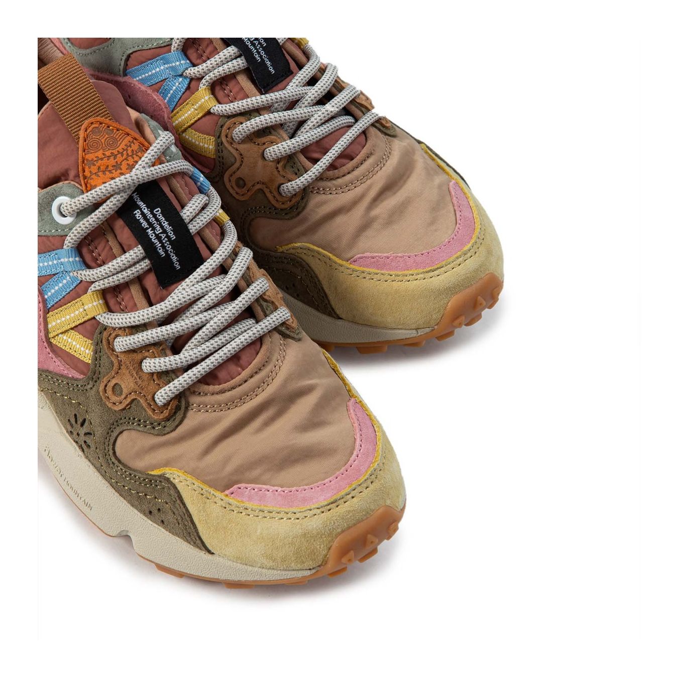 sneakers YAMANO con inserti rosa cipria 