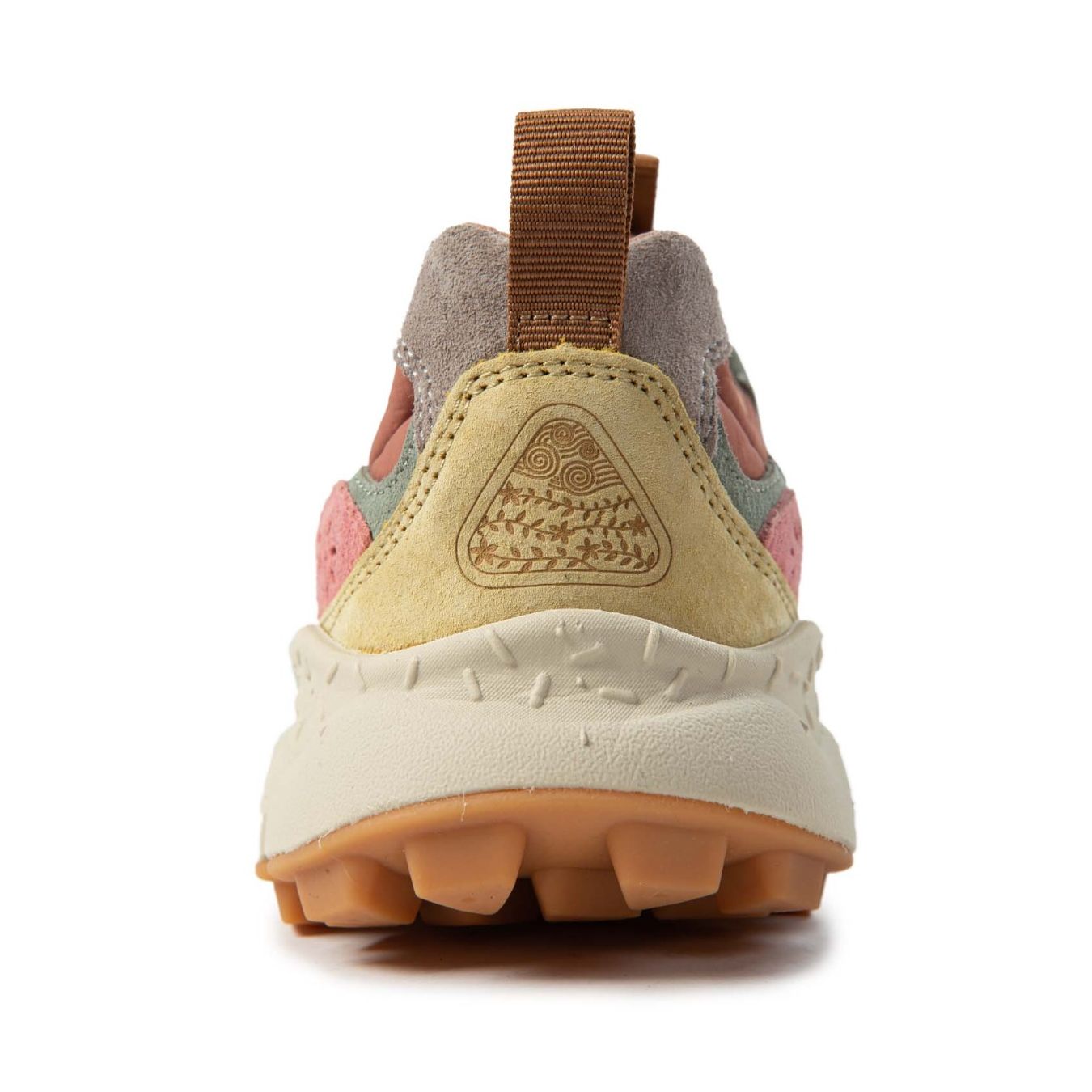 sneakers YAMANO con inserti rosa cipria 
