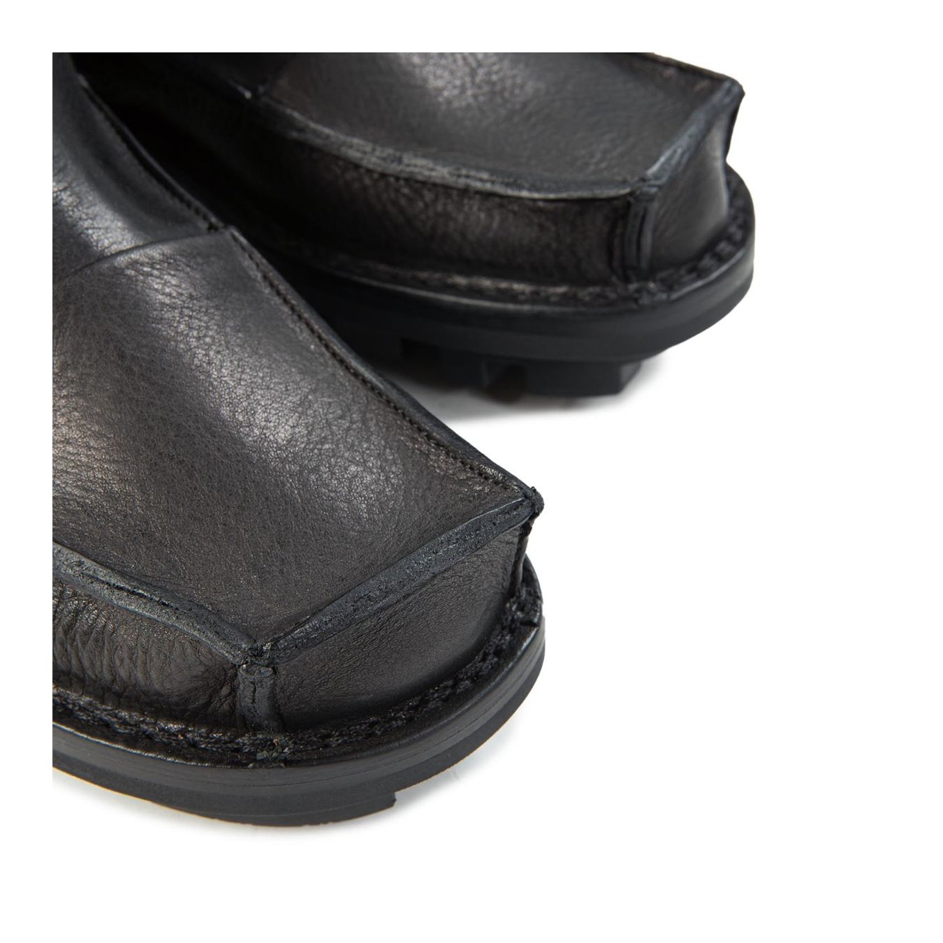 biker CANISTER in pelle nera 
