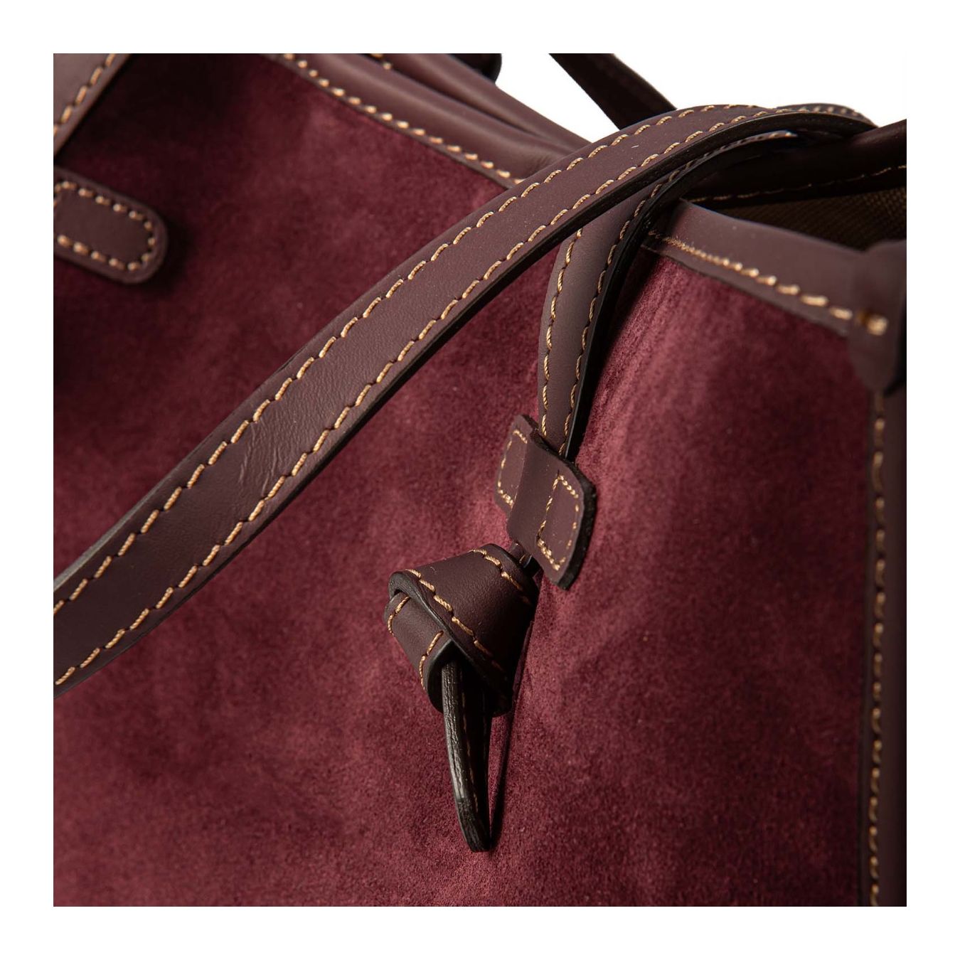 shopper MARCELLA large amarone viola