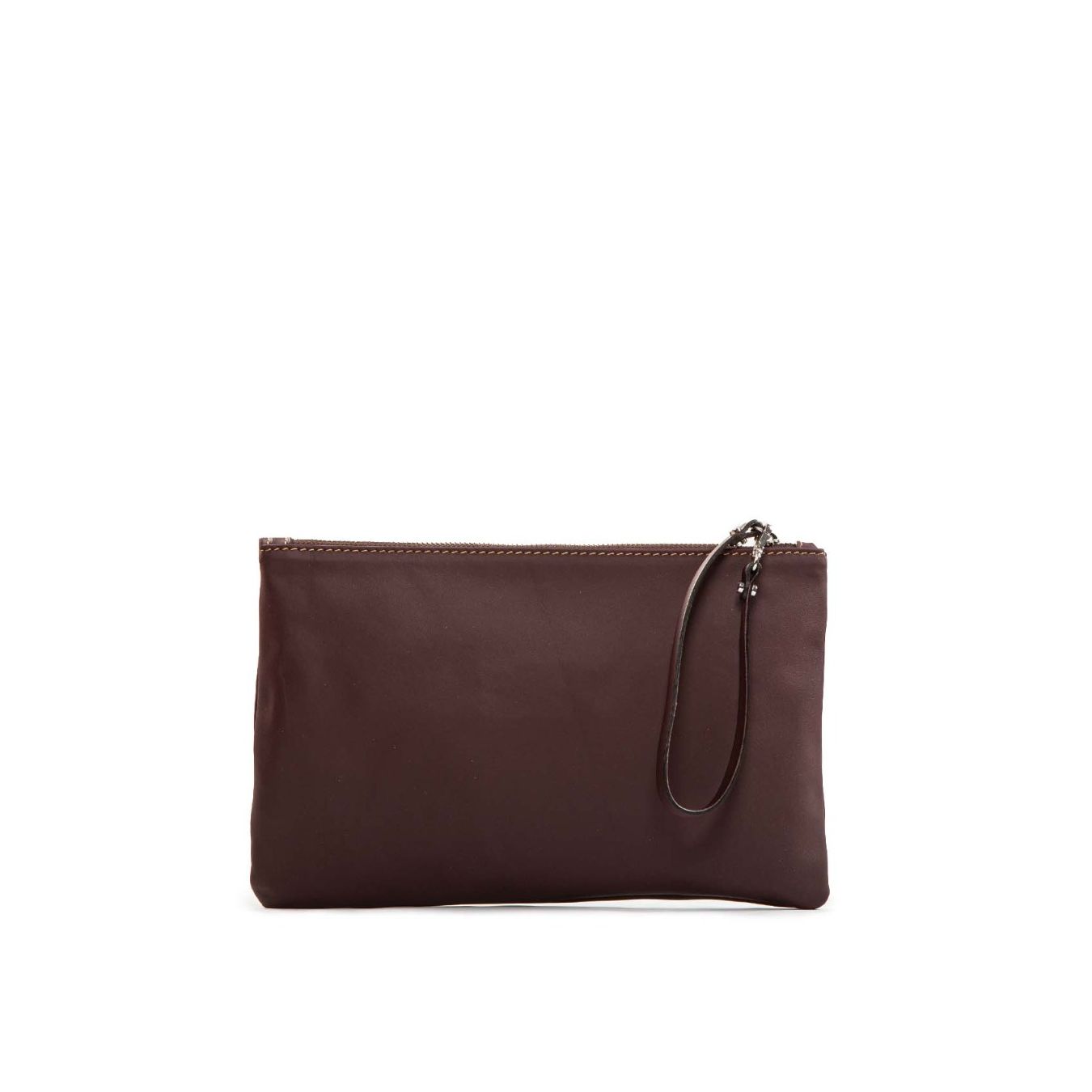 shopper MARCELLA large amarone pochette