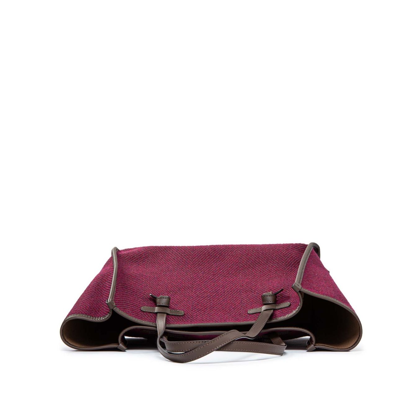 borsa marcella tessuto rosso