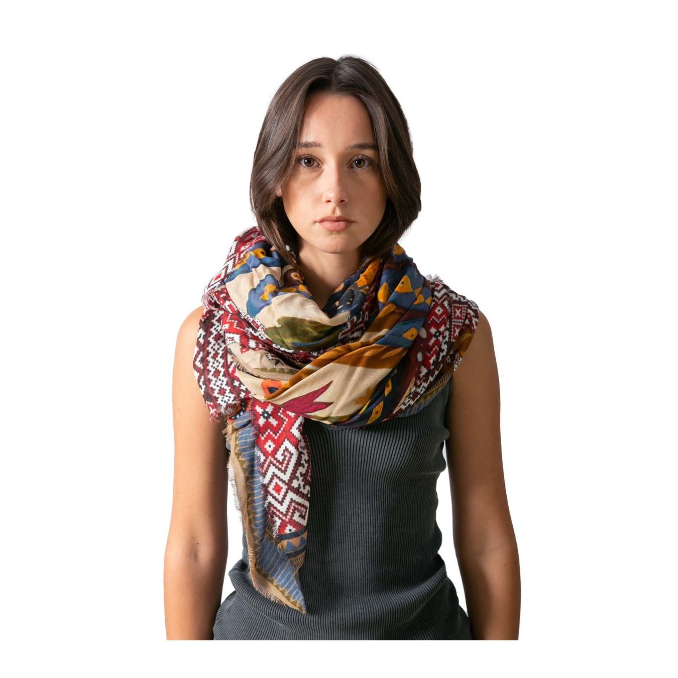 sciarpa FARM indossata