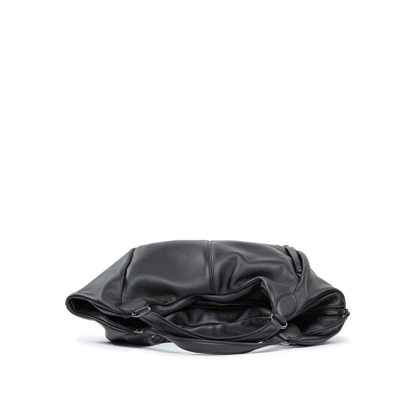 shopper violante pelle nera gianni chiarini
