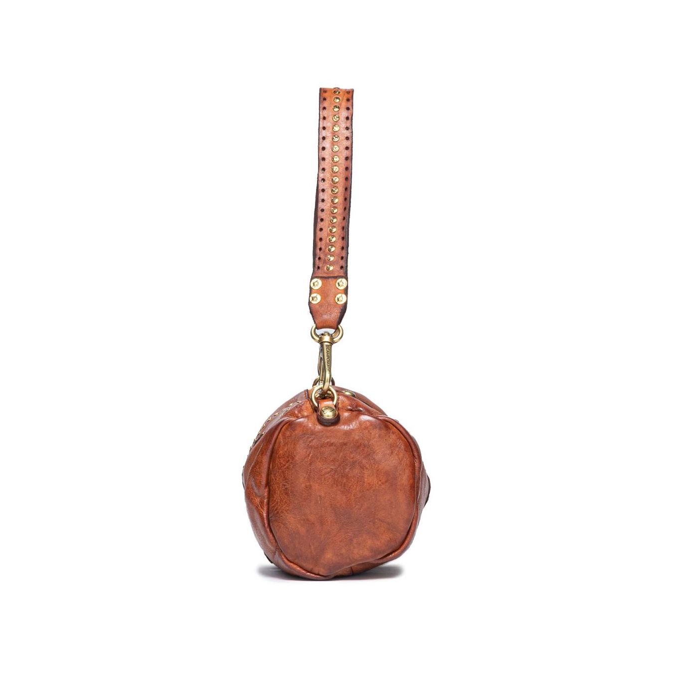 borsa in pelle cognac campomaggi