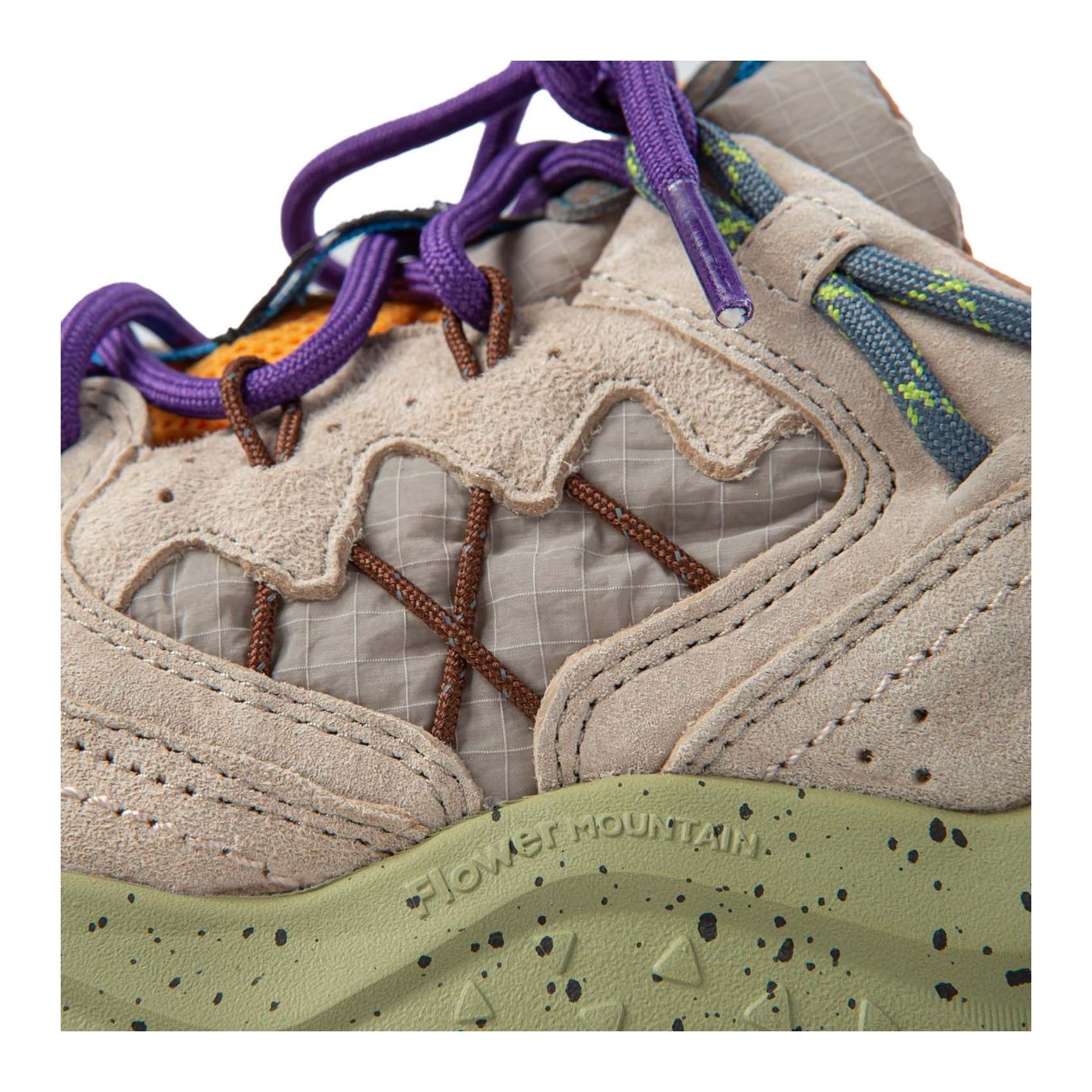 sneakers YAMABUSHI grigie lacci