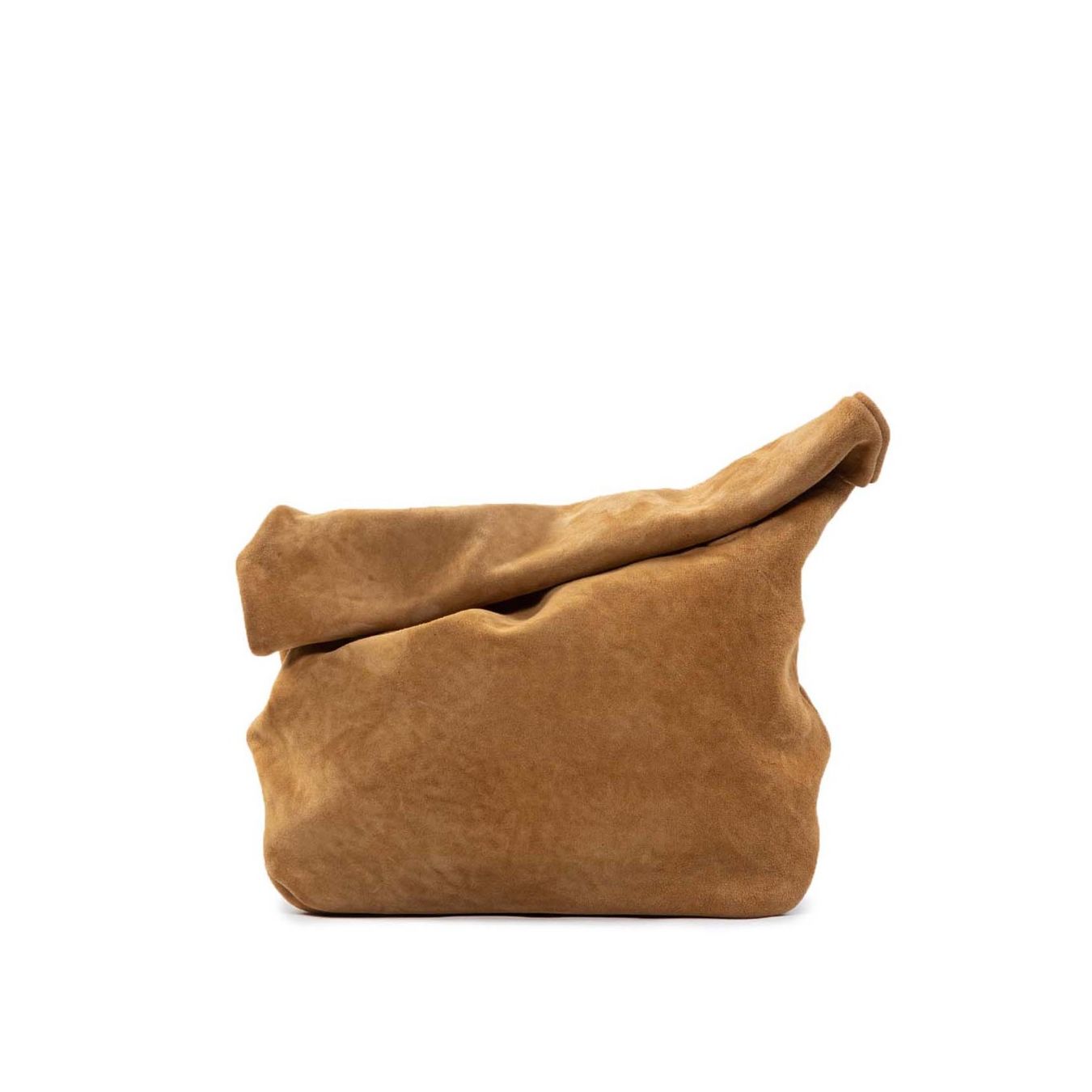 clutch chiusura calamita in camoscio cuoio