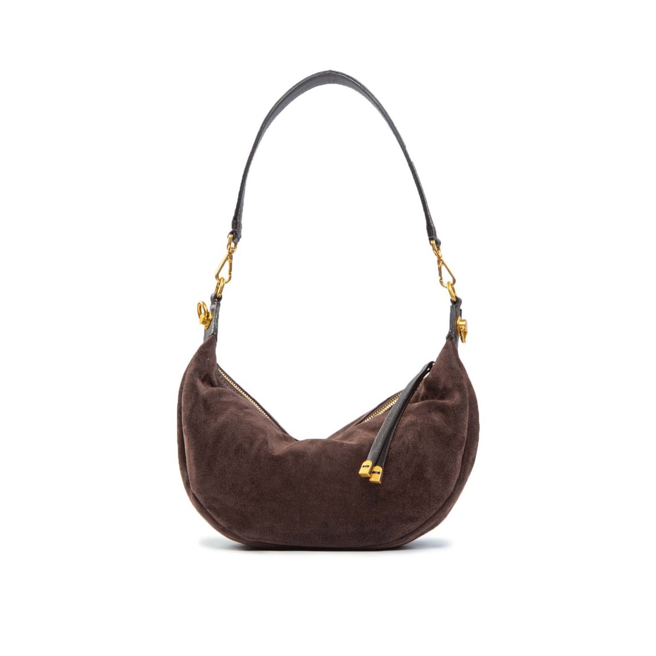 monospalla AISHA in camoscio moka