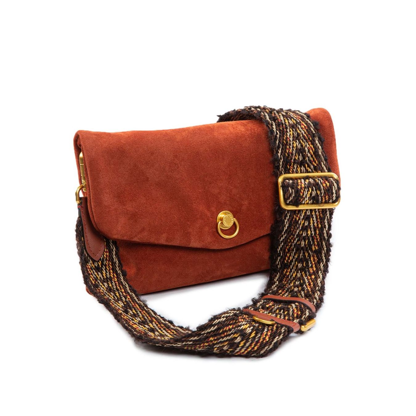 tracolla patta MIREA rossa con tracolla