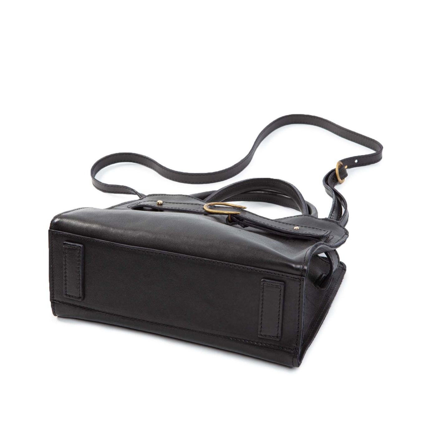 borsa SELLA S in pelle nera sotto