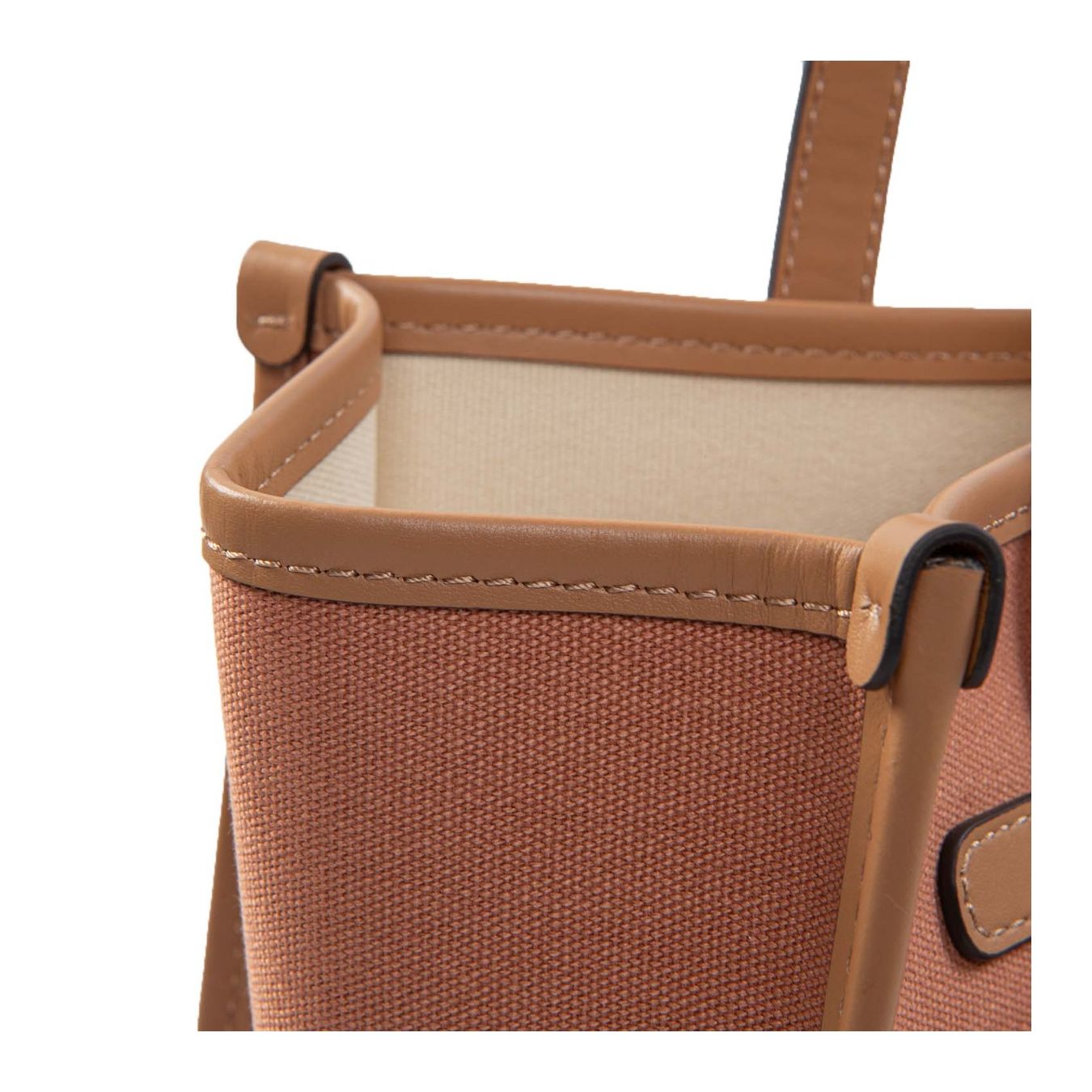 shopper MARCELLA media rosa  lato