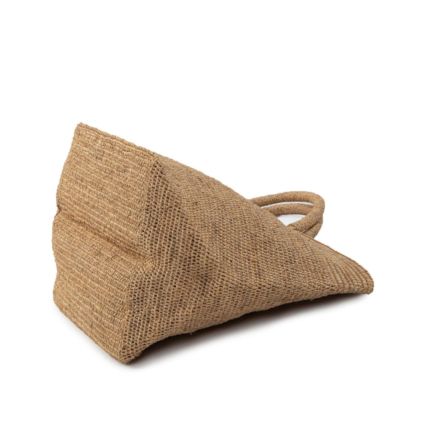 shopper VANILLA in raffia tea sotto