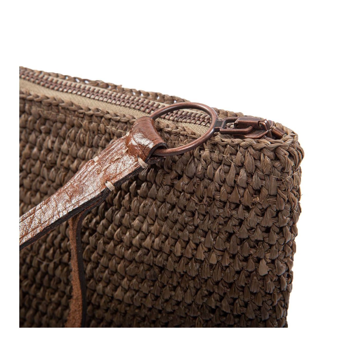 clutch AMPY dark tea chiusura