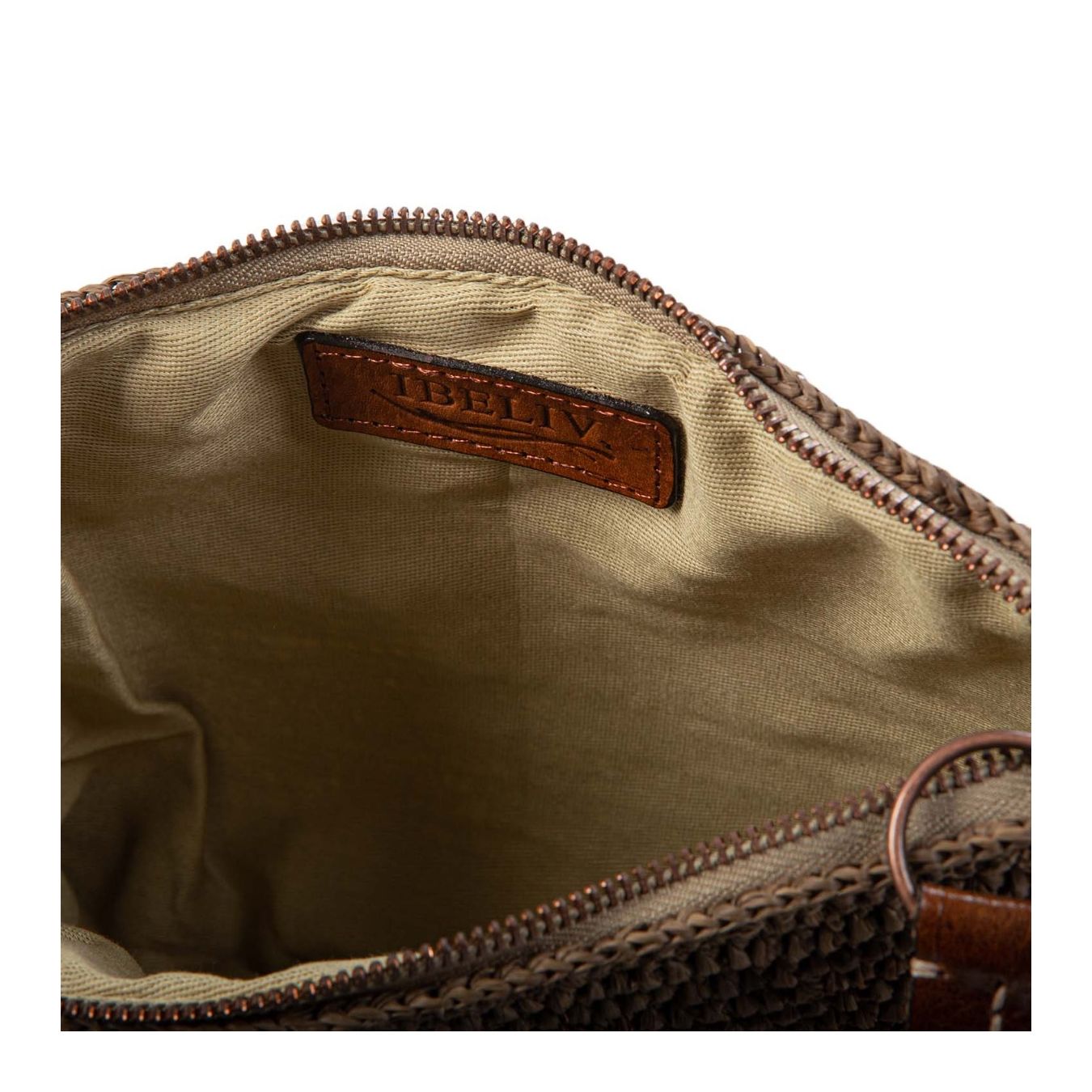 clutch AMPY dark tea interno