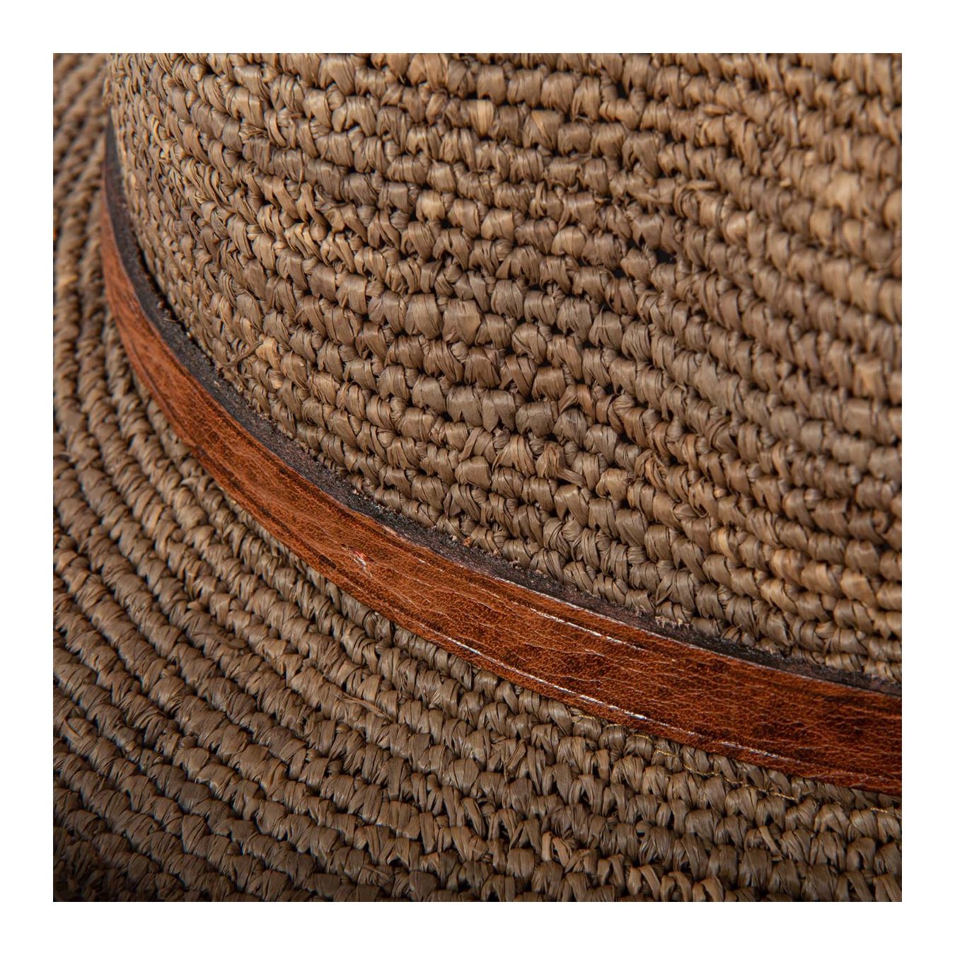 cappello LUBEMAN dark tea lato