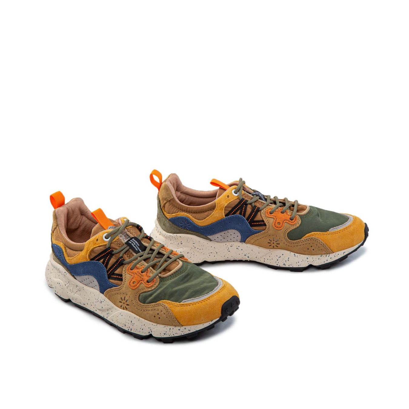 sneakers YAMANO UNI gialle lato