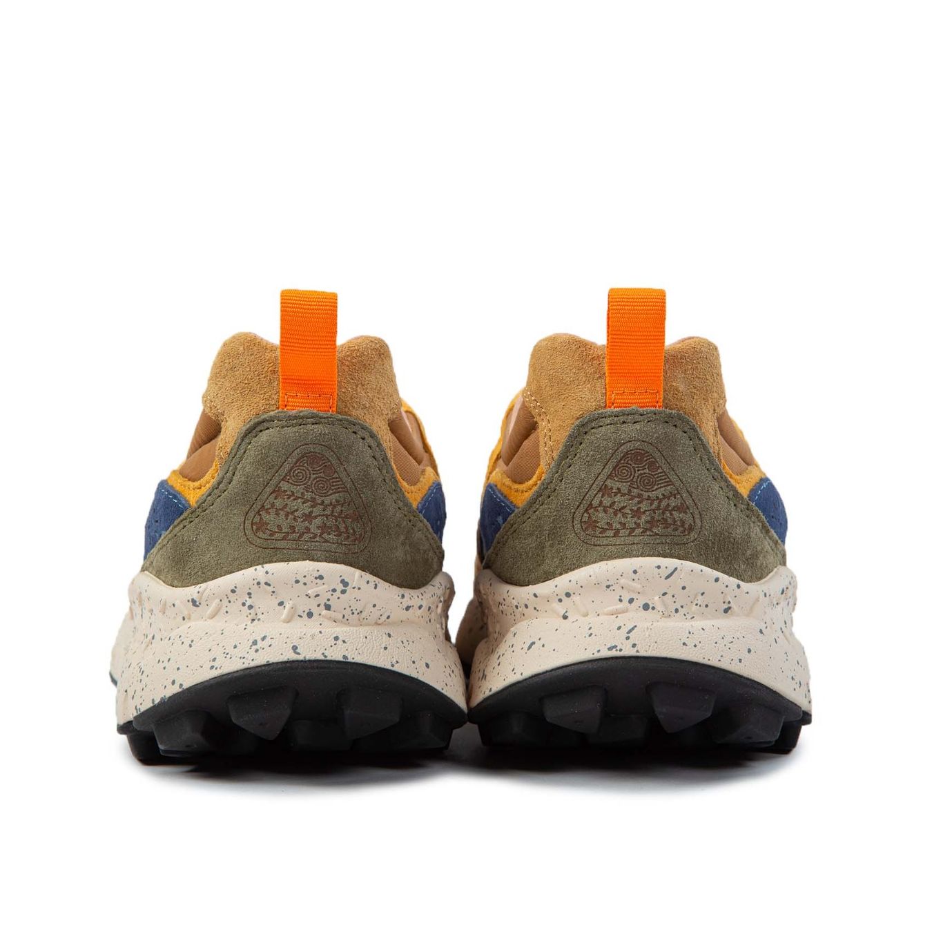 sneakers YAMANO UNI gialle dietro