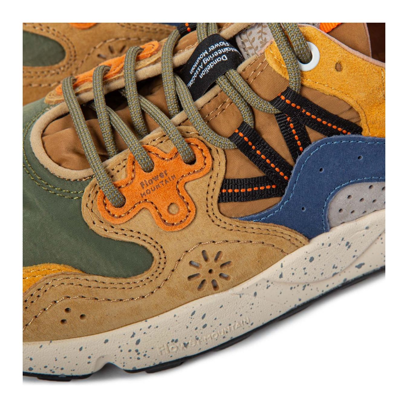 sneakers YAMANO UNI gialle lacci